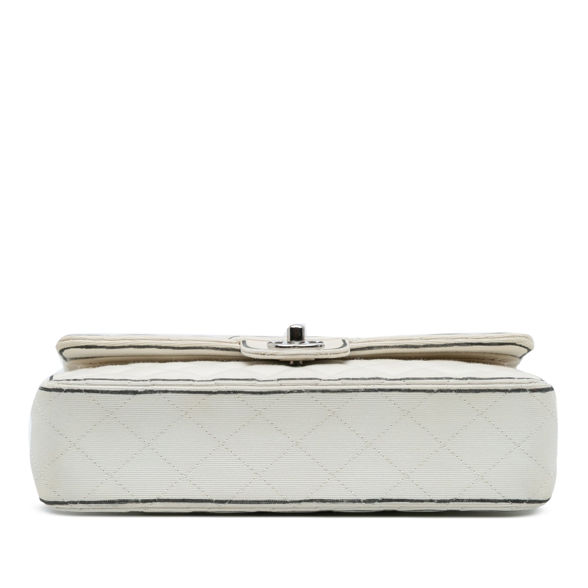 Chanel Medium Classic Printed Grosgrain Double Flap - image 3