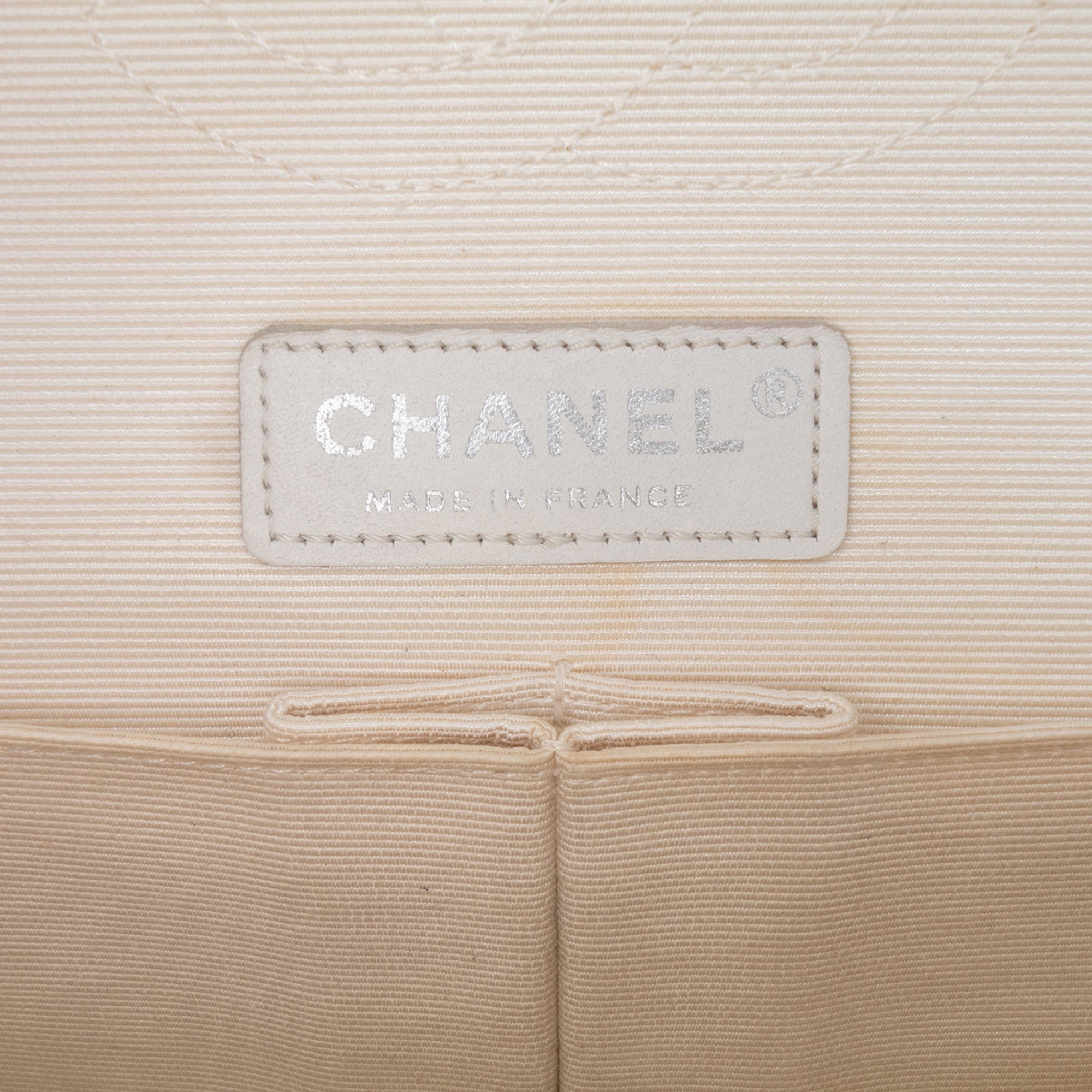 Chanel Medium Classic Printed Grosgrain Double Flap - image 5