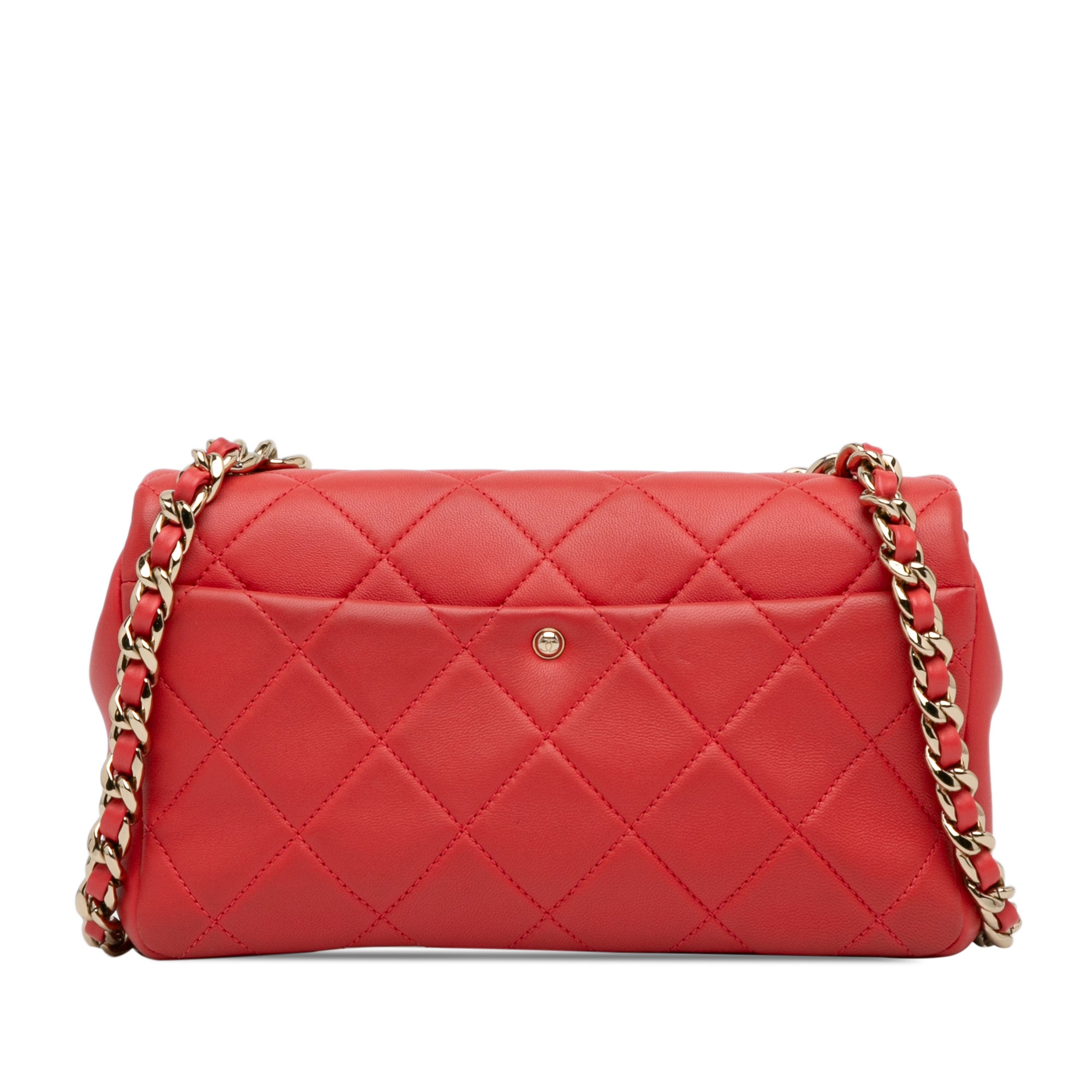 Chanel Small Lambskin Elegant Chain Single Flap - image 3