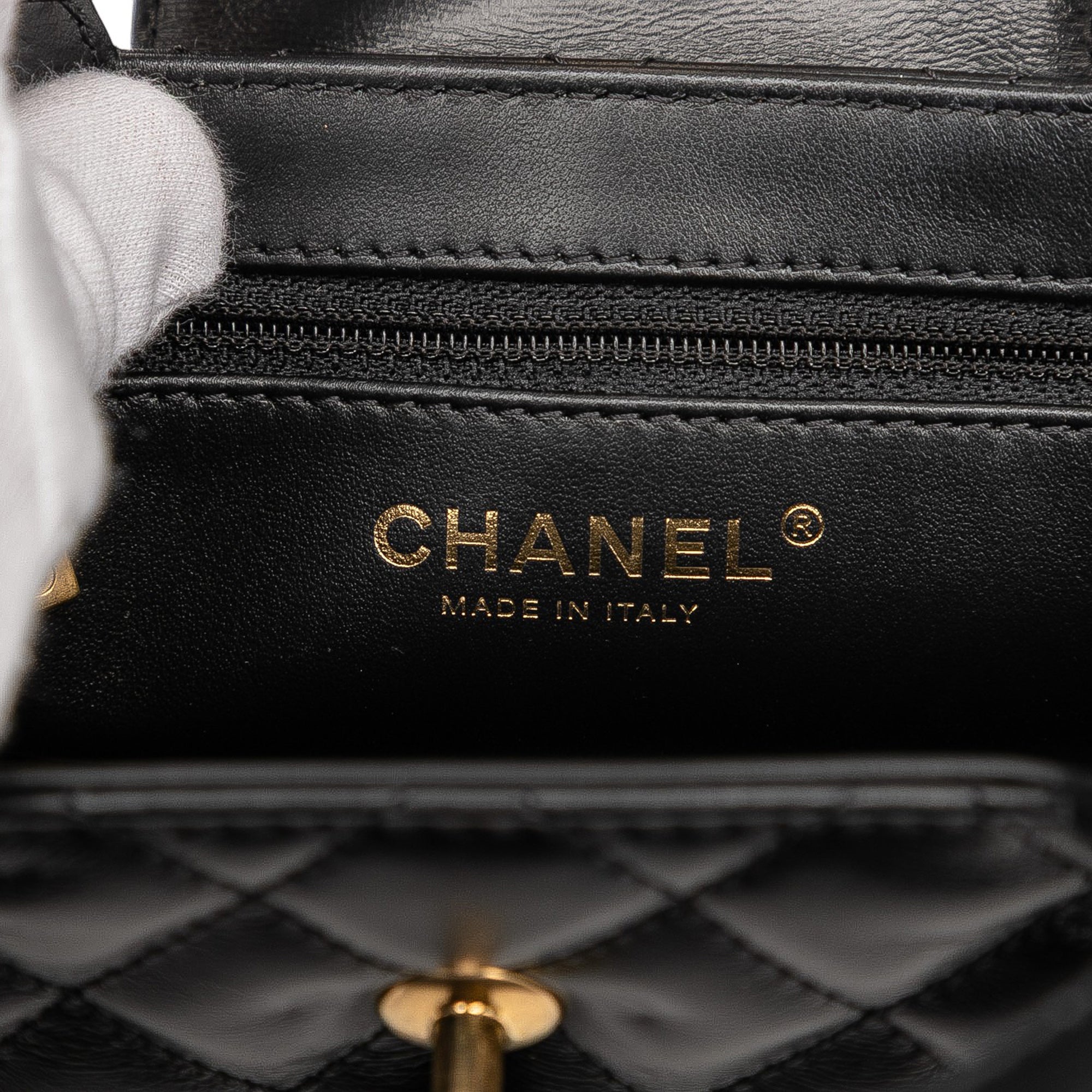 Chanel Nano Aged Calfskin Kelly Shopper Bag - image 5