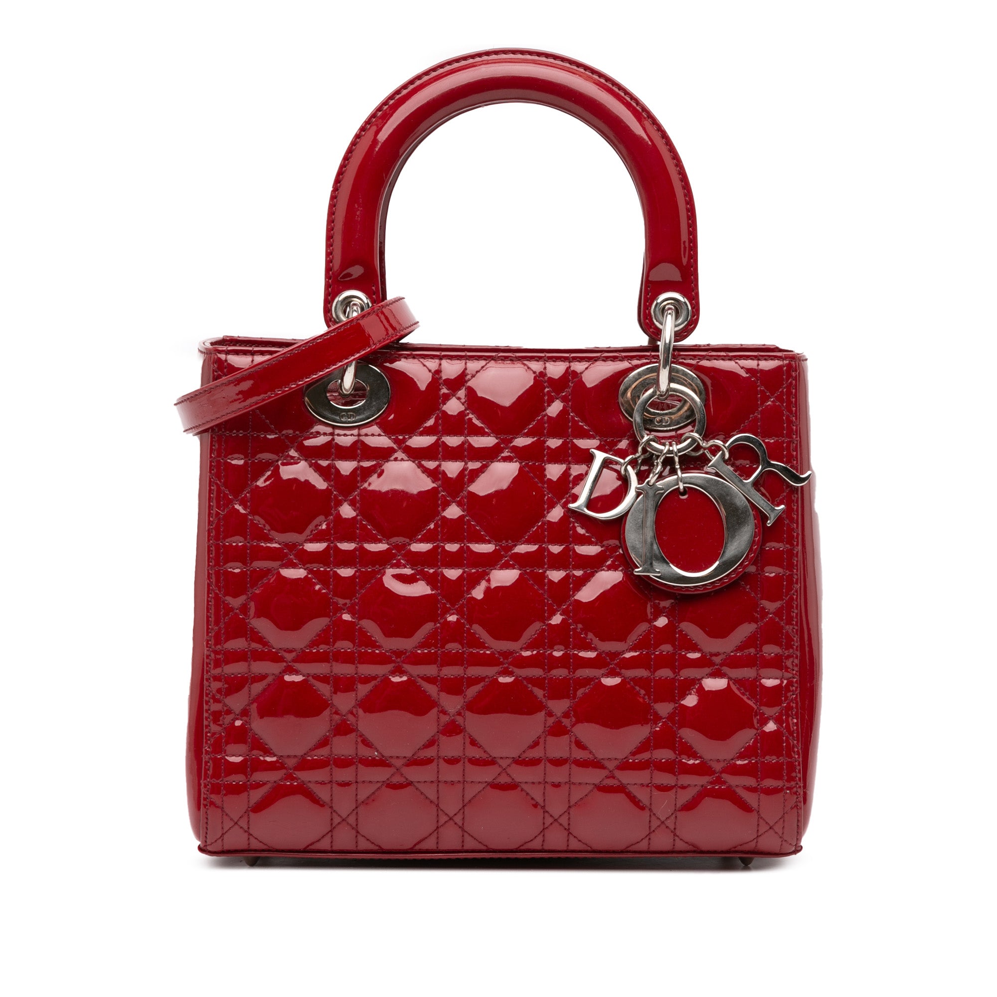 Dior Medium Patent Cannage Lady Dior - image 1