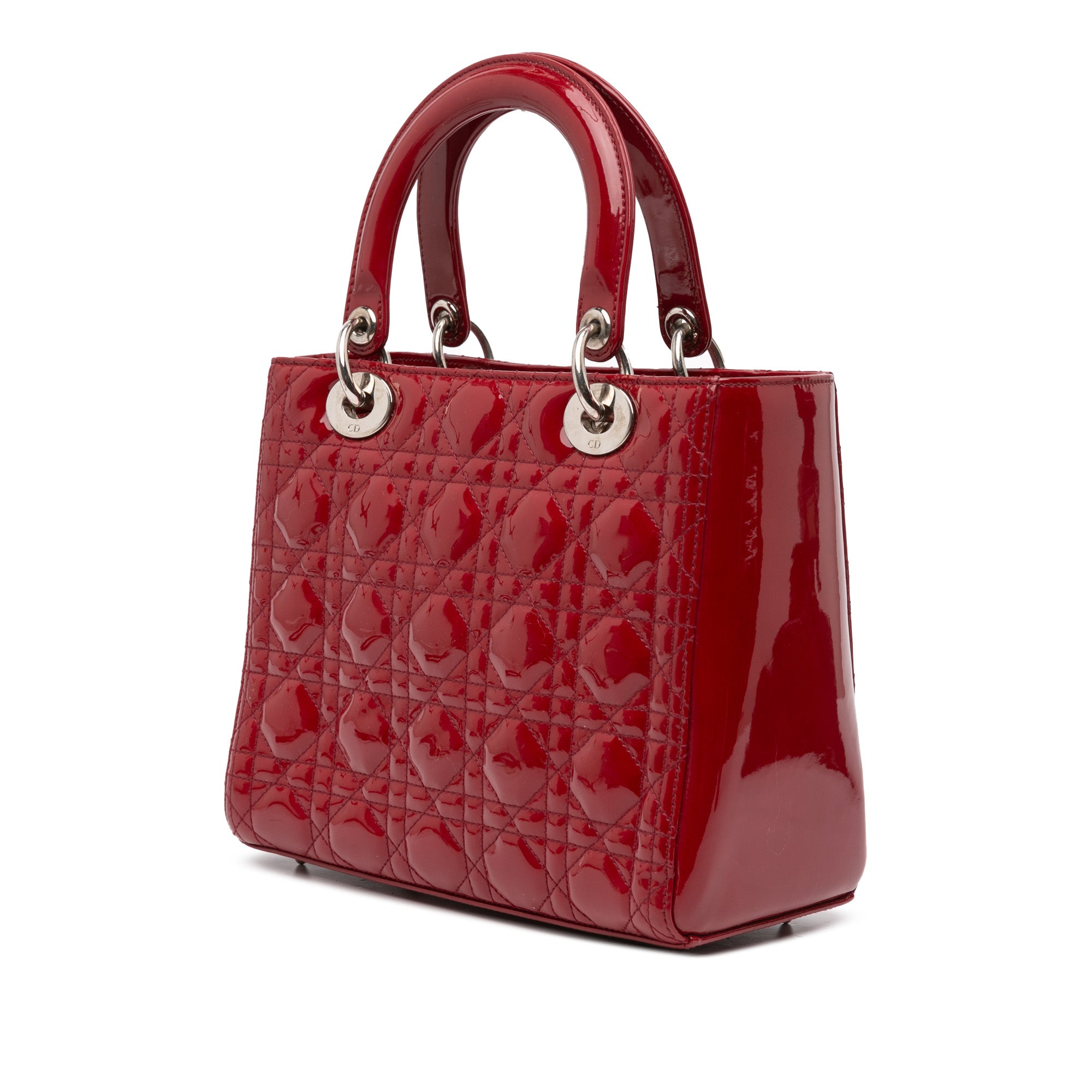 Dior Medium Patent Cannage Lady Dior - image 2