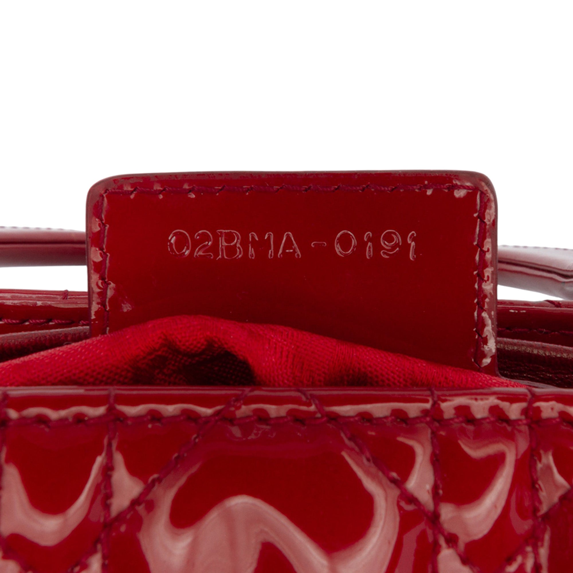 Dior Medium Patent Cannage Lady Dior - image 6