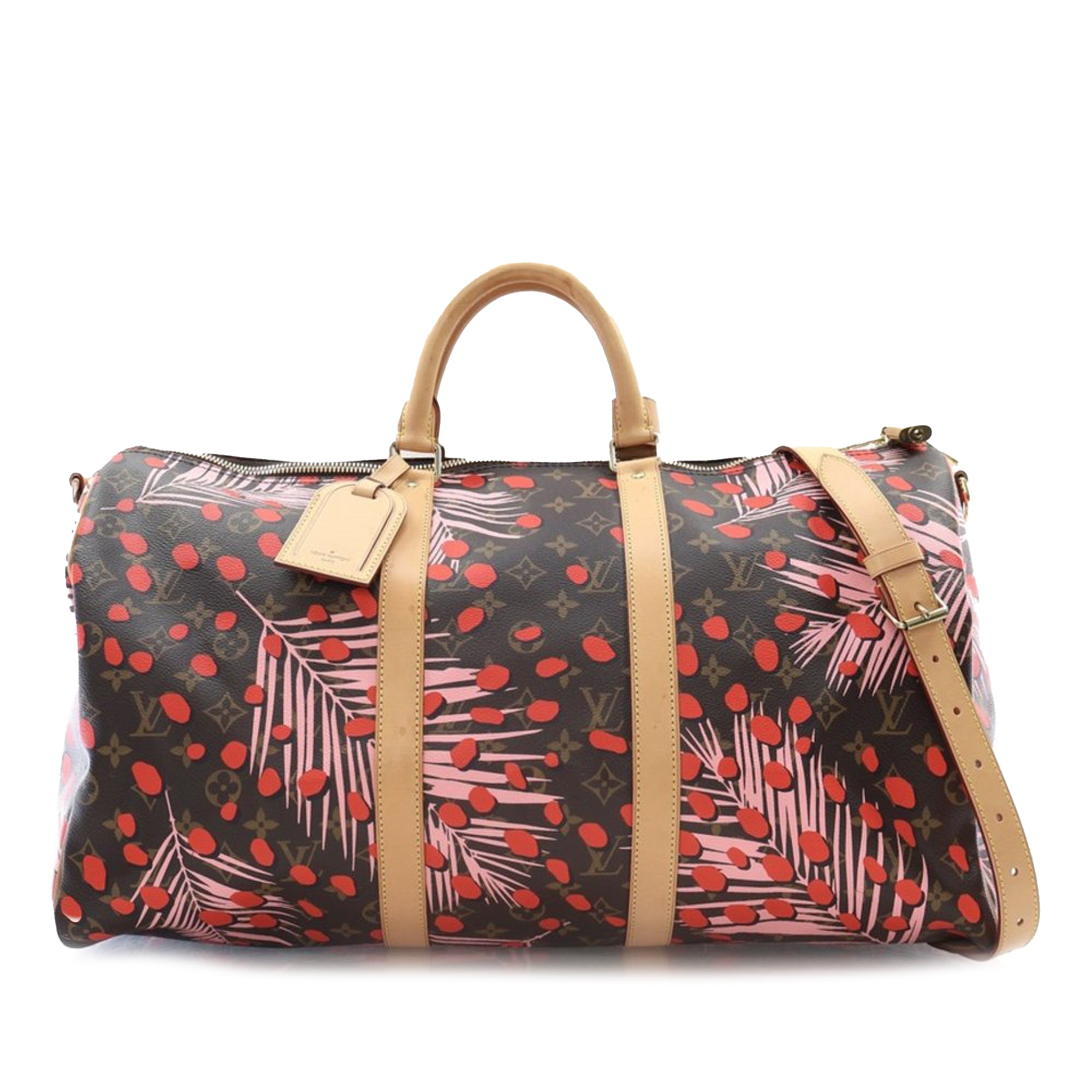 Louis Vuitton Monogram Jungle Dots Keepall Bandouliere 50 - image 1