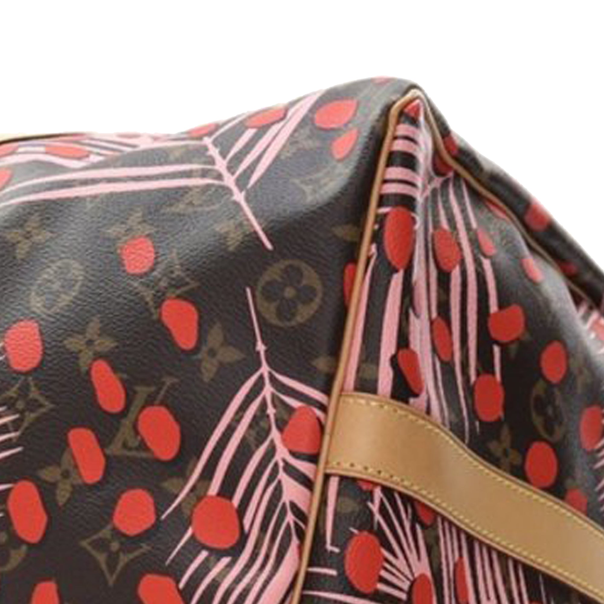 Louis Vuitton Monogram Jungle Dots Keepall Bandouliere 50 - image 10