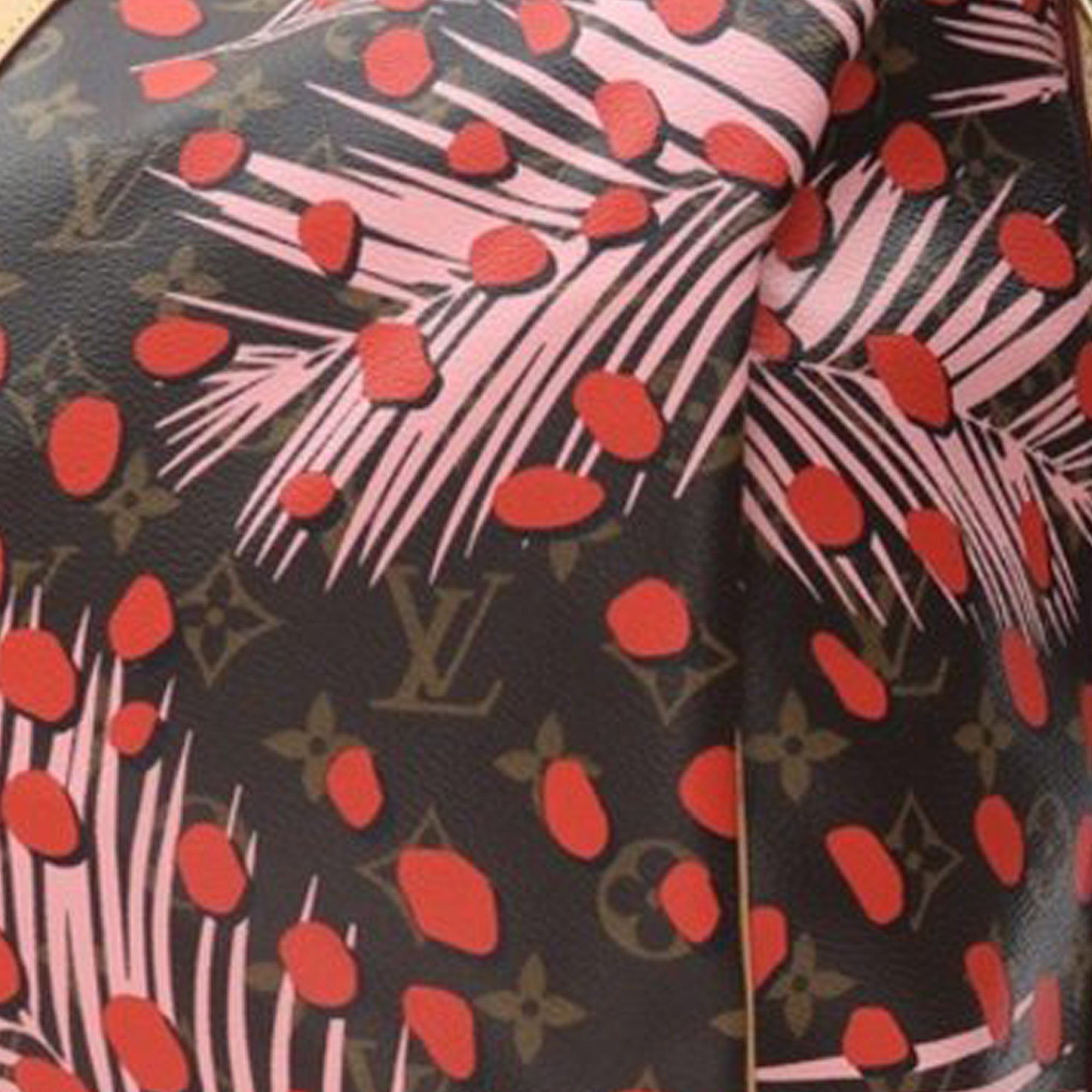 Louis Vuitton Monogram Jungle Dots Keepall Bandouliere 50 - image 8