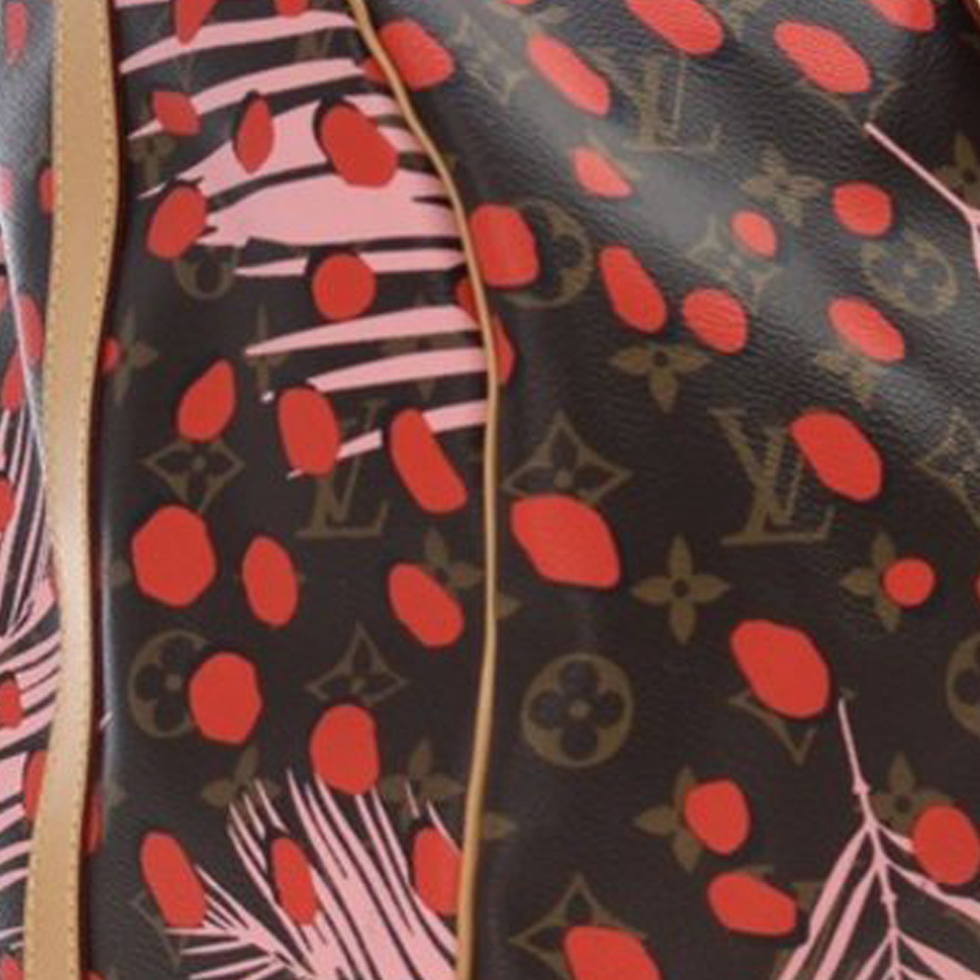Louis Vuitton Monogram Jungle Dots Keepall Bandouliere 50 - image 9