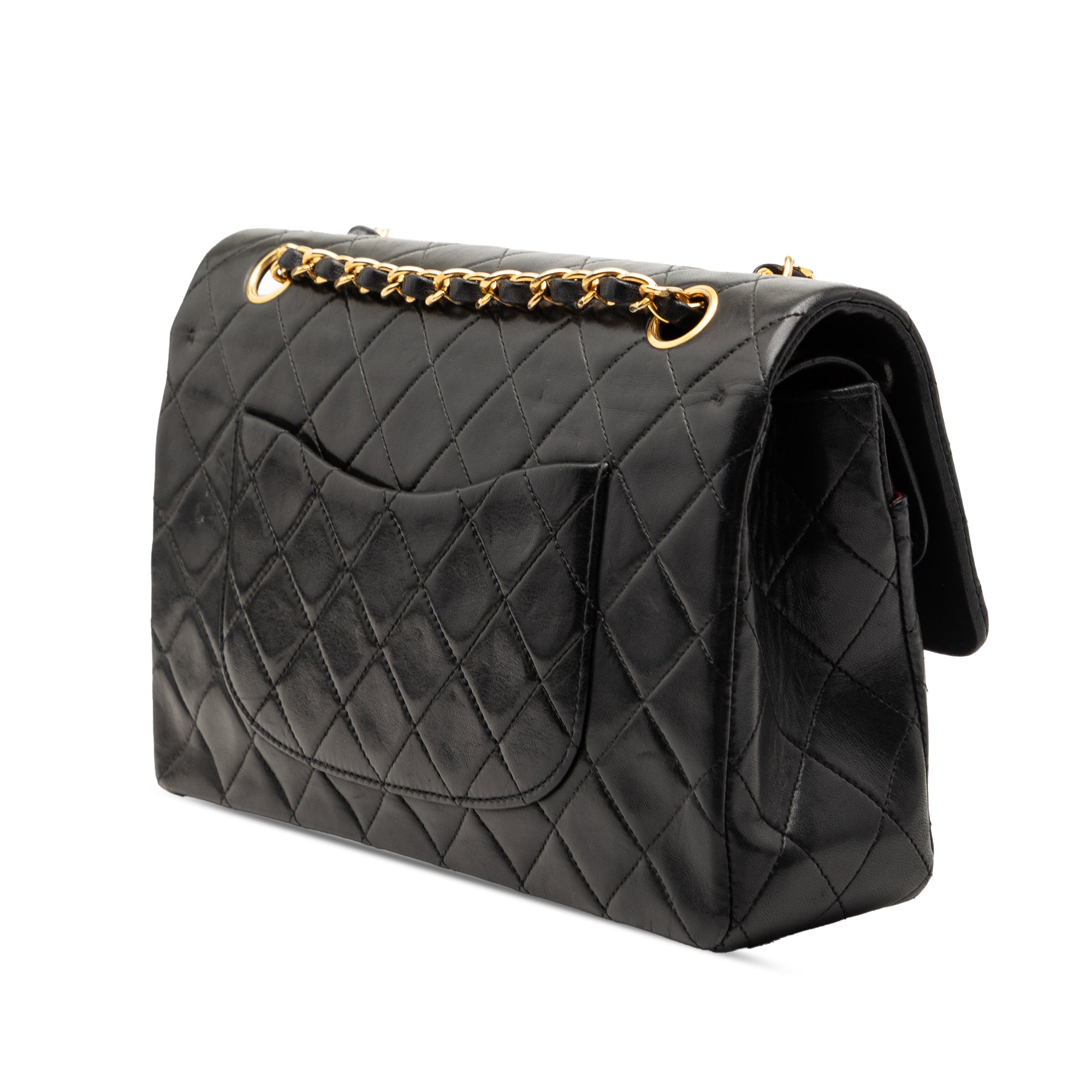 Chanel Medium Classic Lambskin Double Flap - image 2