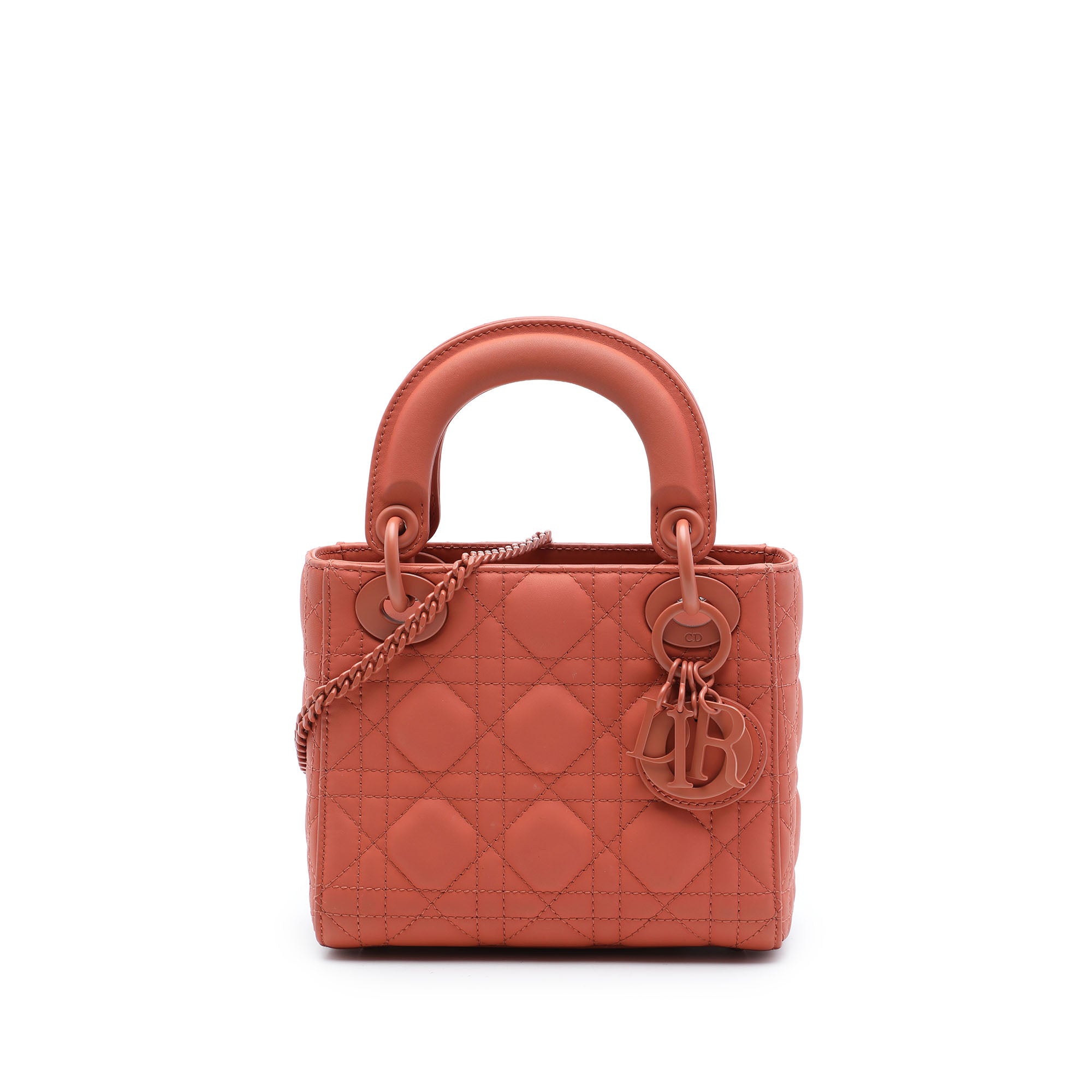 Dior Mini Ultra Matte Calfskin Cannage Lady Dior - image 1