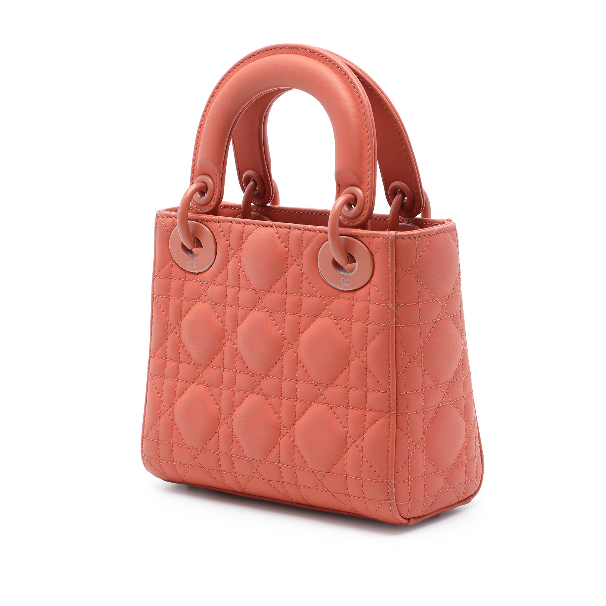 Dior Mini Ultra Matte Calfskin Cannage Lady Dior - image 2