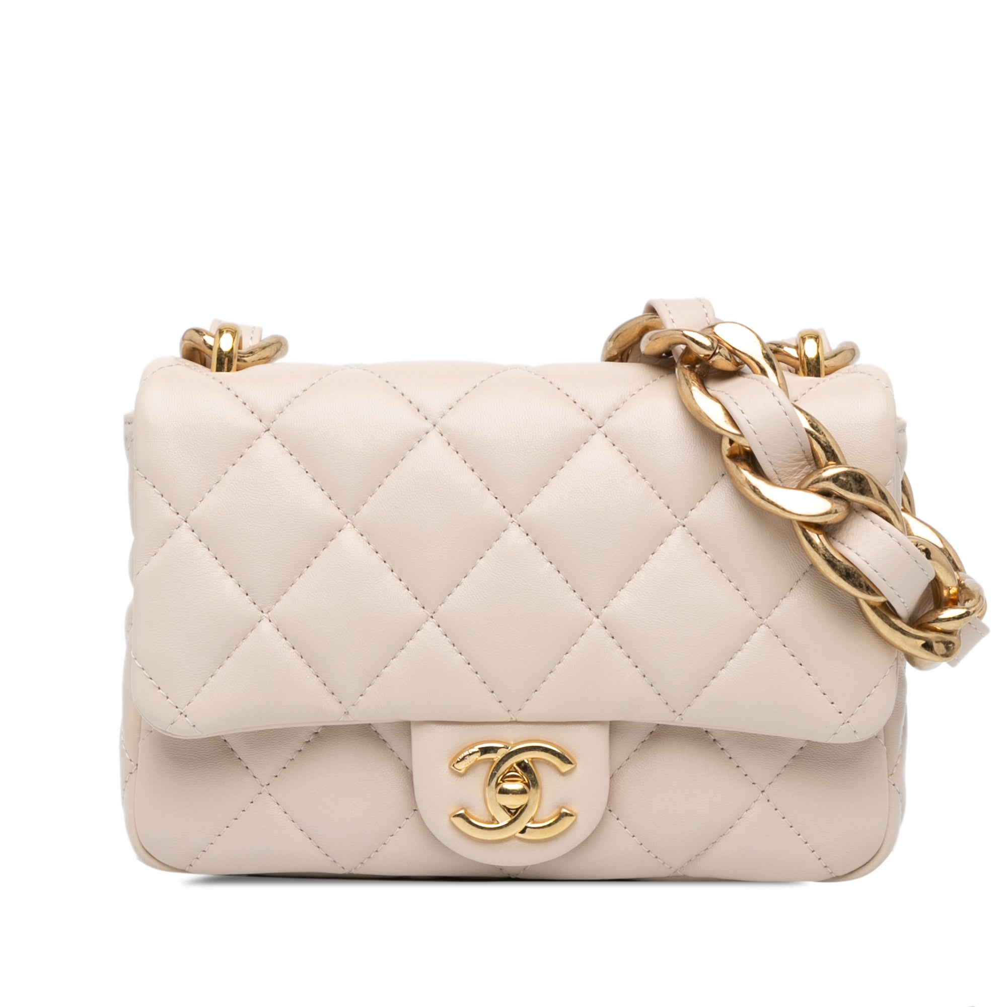 Chanel Small Quilted Lambskin Funky Town Flap - image 1