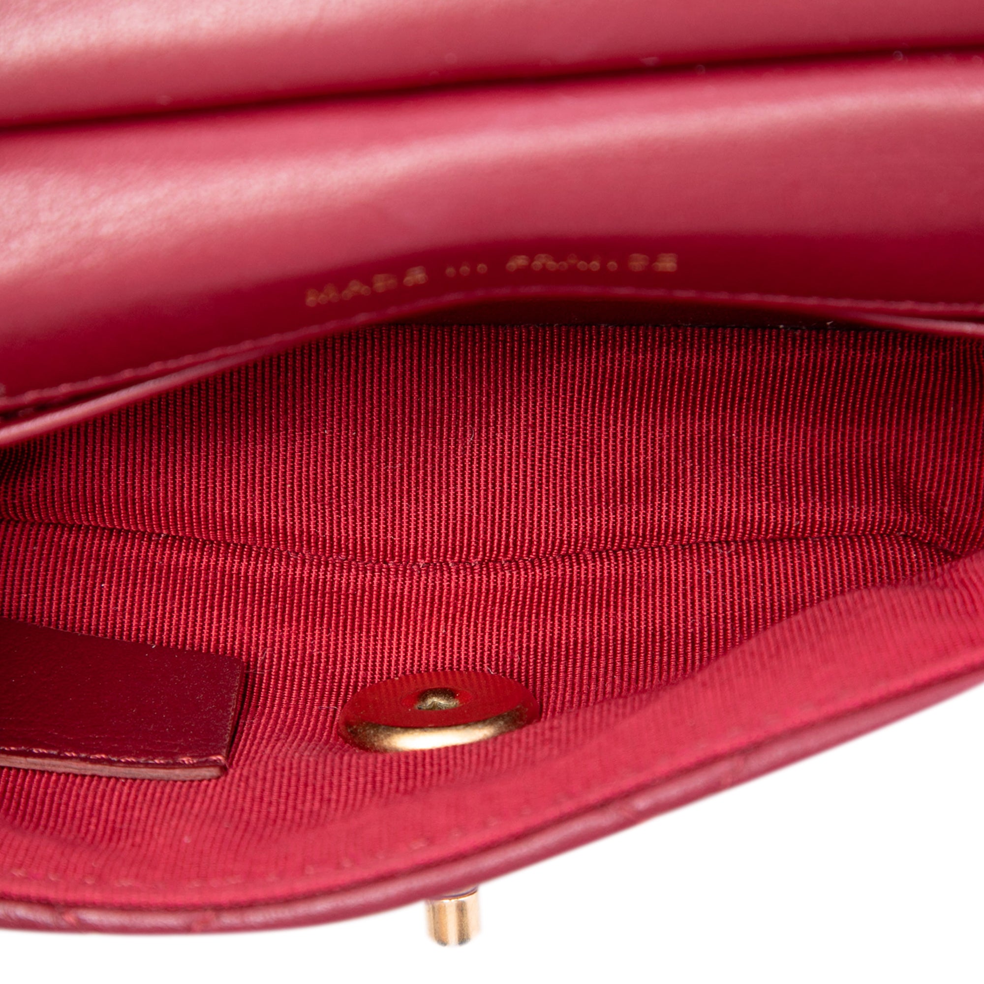 Chanel Quilted Calfskin Lady Card Holder with Chain Top Handle Bag - image 4