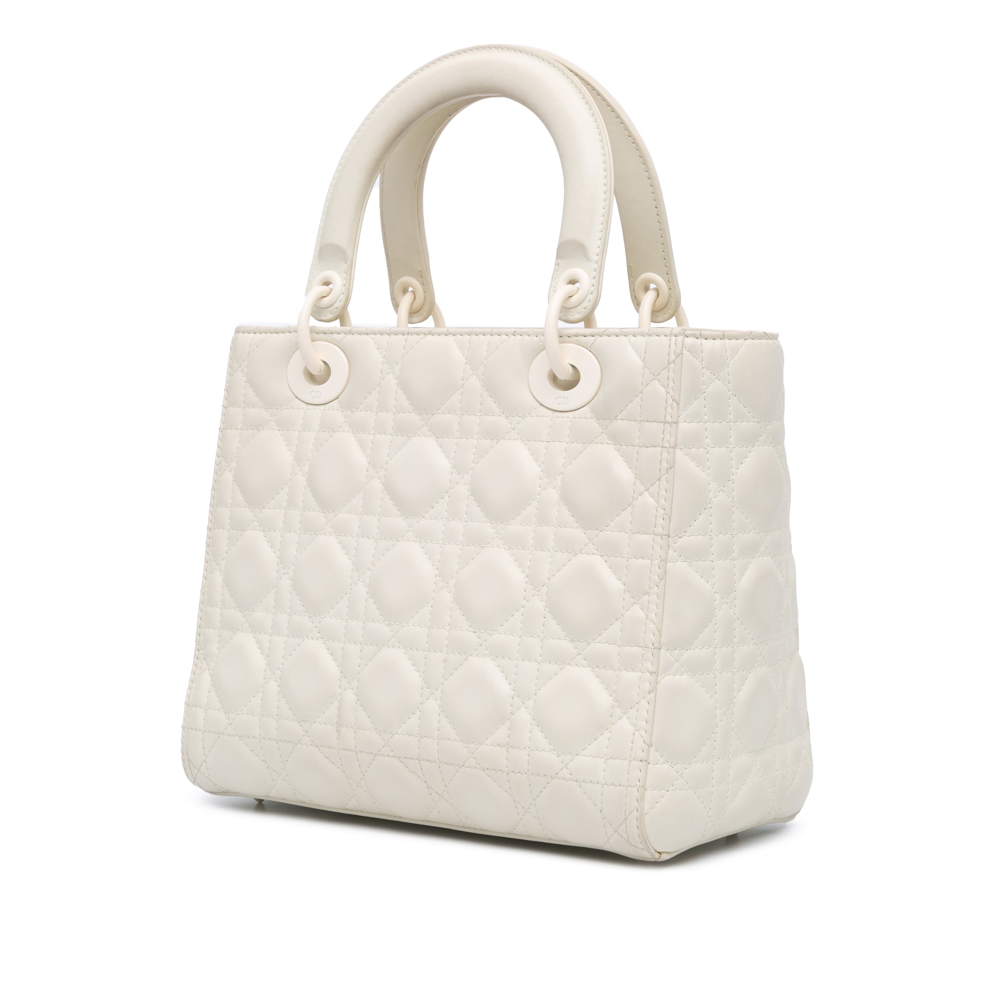 Dior Medium Ultra Matte Calfskin Cannage Lady Dior - image 2