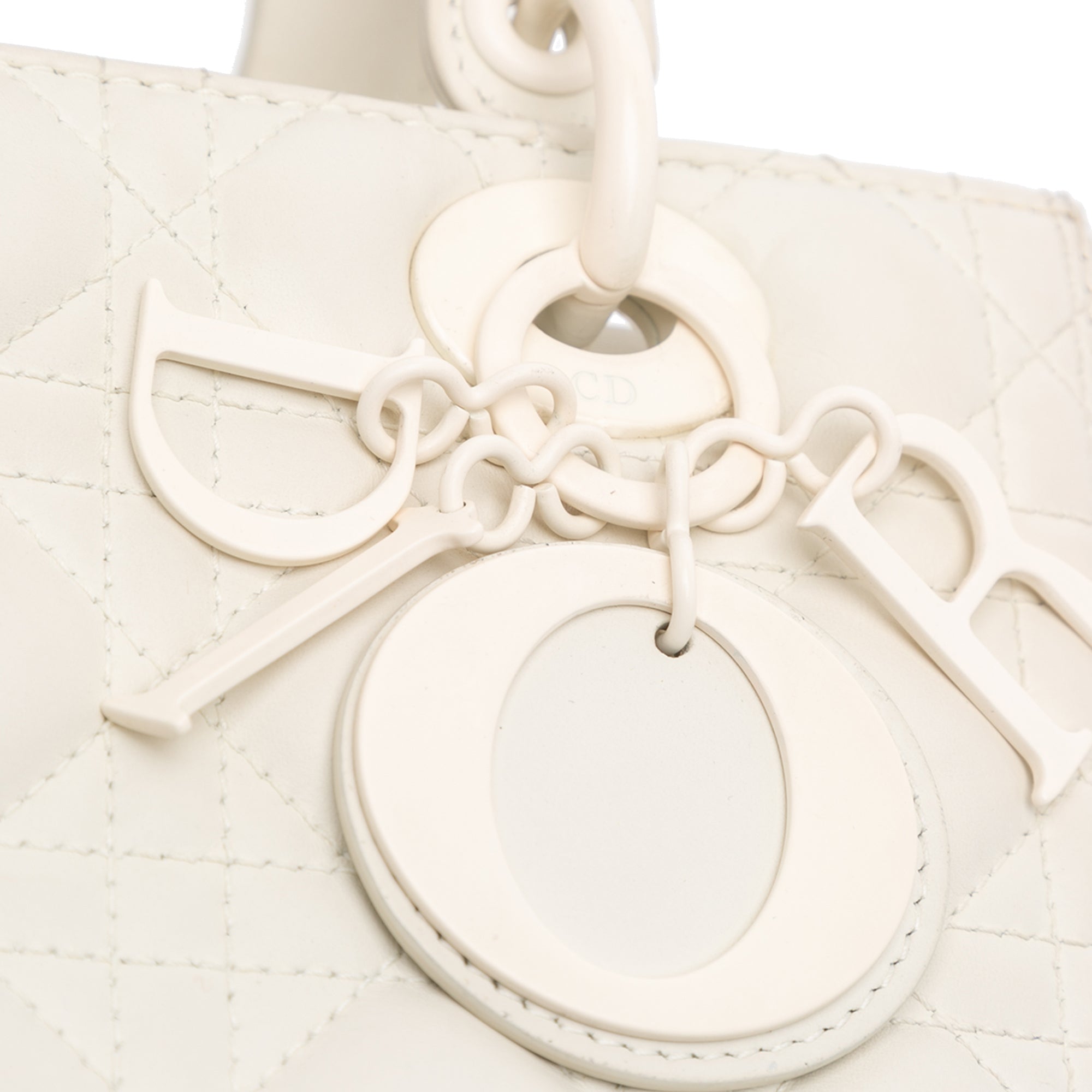 Dior Medium Ultra Matte Calfskin Cannage Lady Dior - image 7