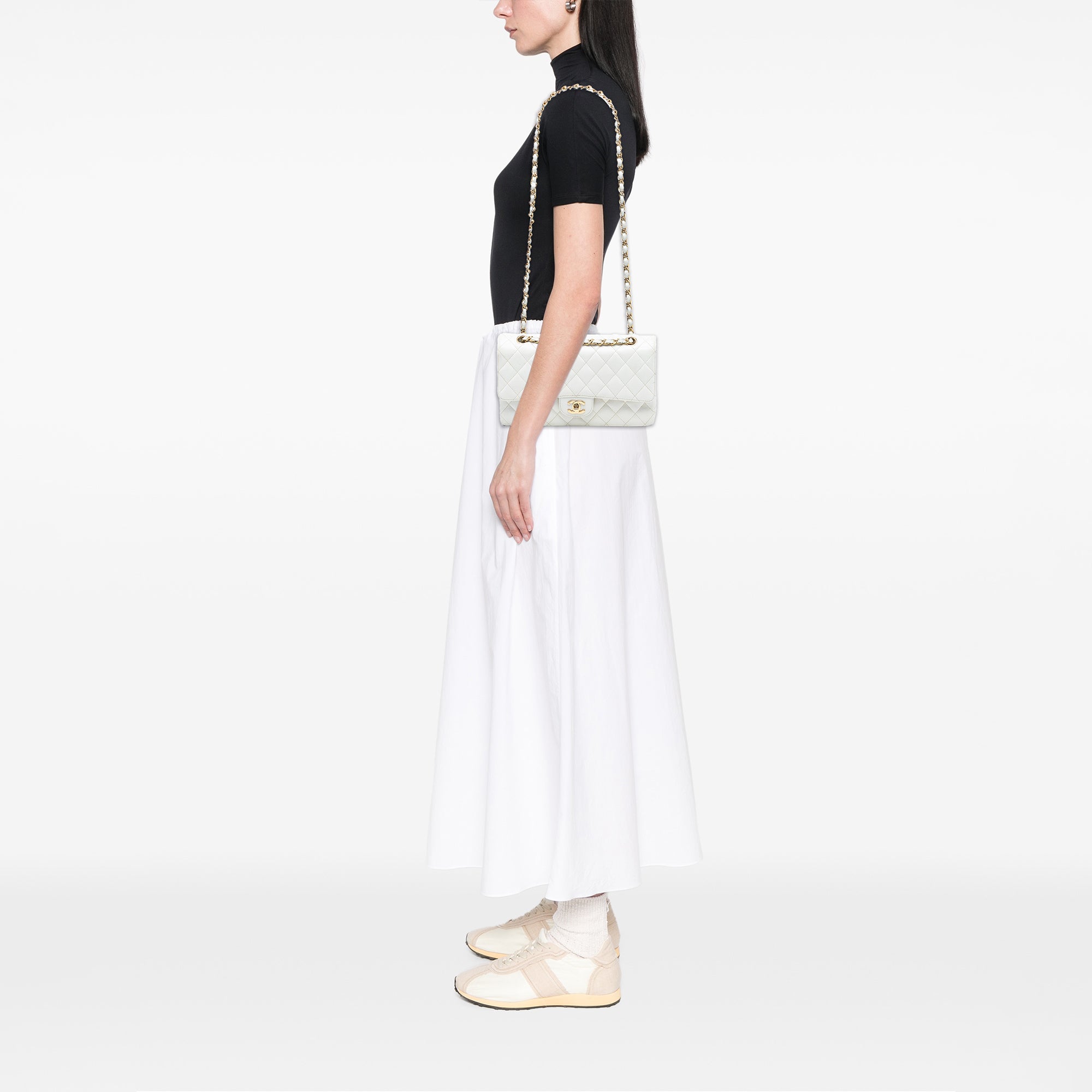 Chanel Medium Classic Caviar Double Flap - image 7