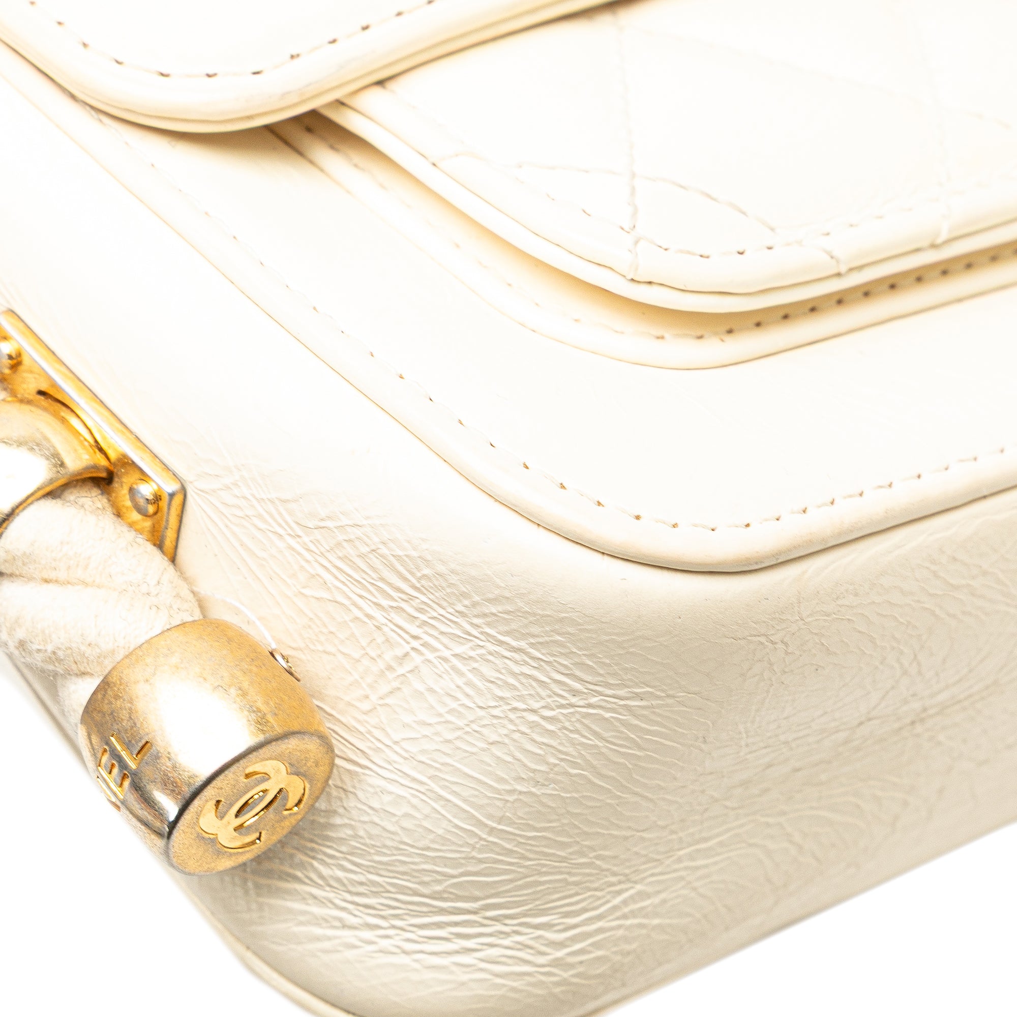 Chanel Crumpled Calfskin En Vogue Rope Flap - image 9