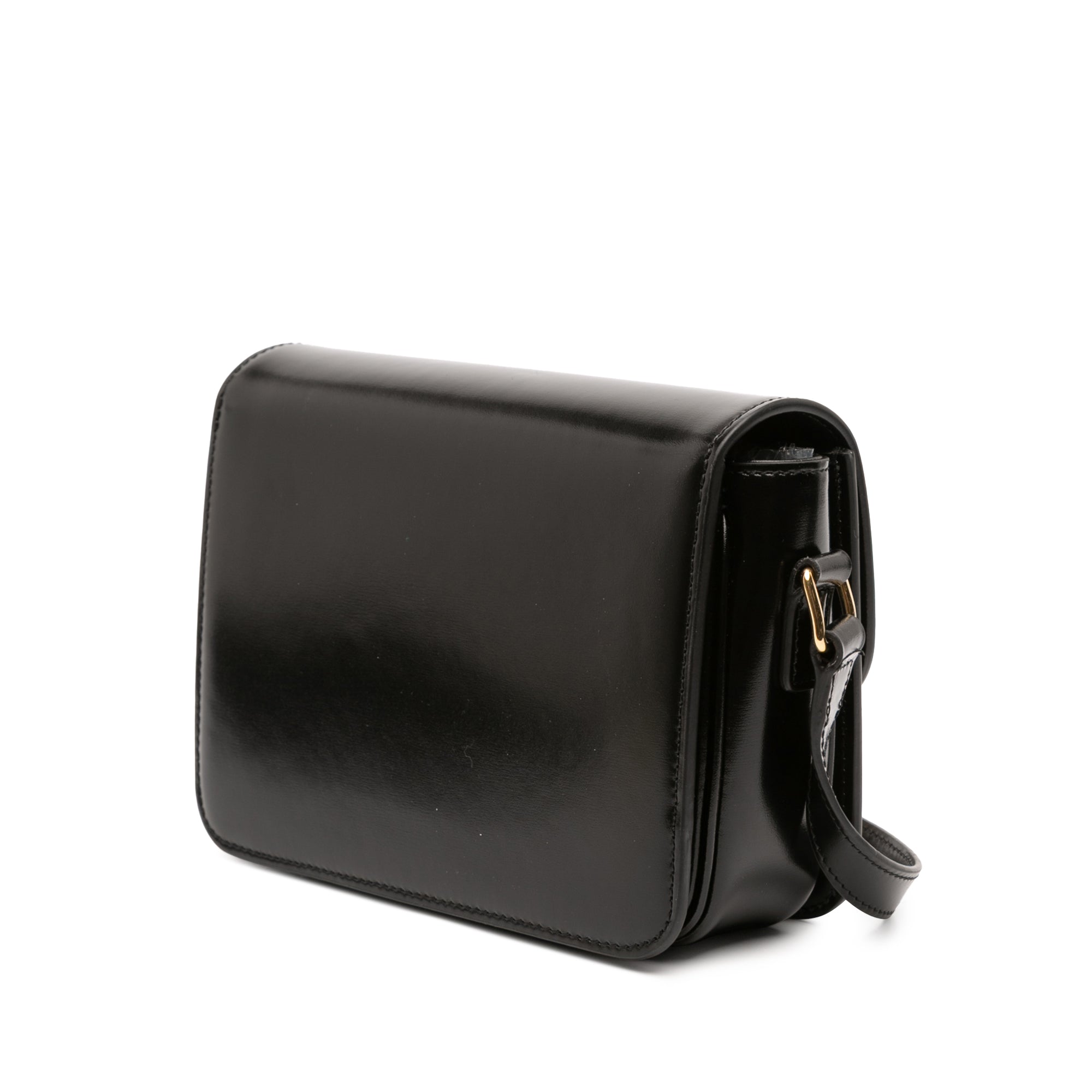 Celine Teen Shiny Calfskin Triomphe Crossbody - image 2