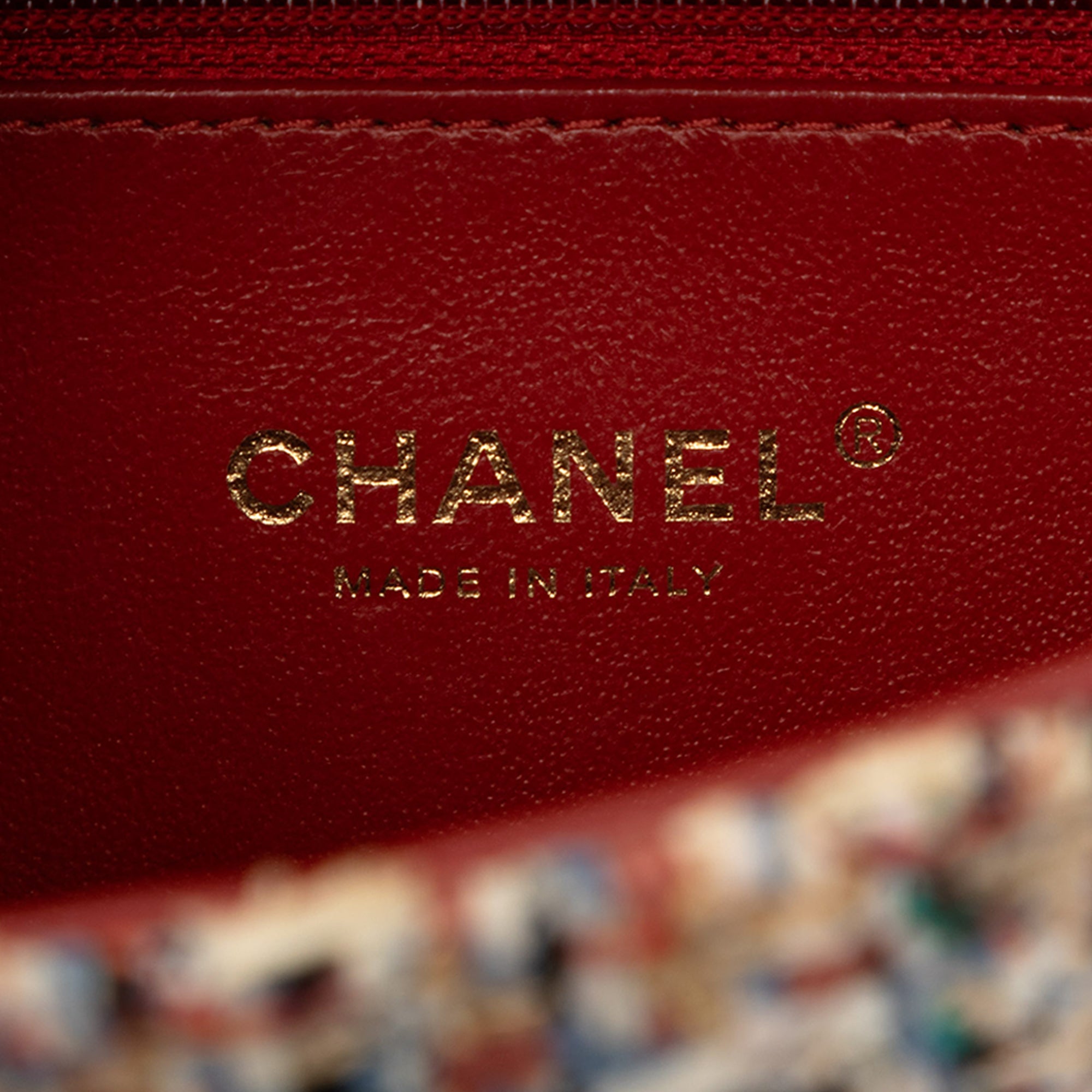 Chanel Mini Quilted Tweed Beauty Lock Flap - image 5
