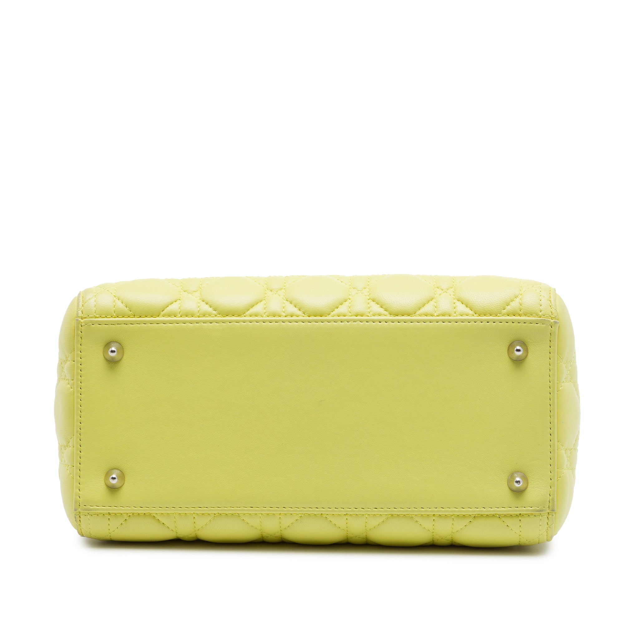 Dior Medium Lambskin Cannage Lady Dior - image 3