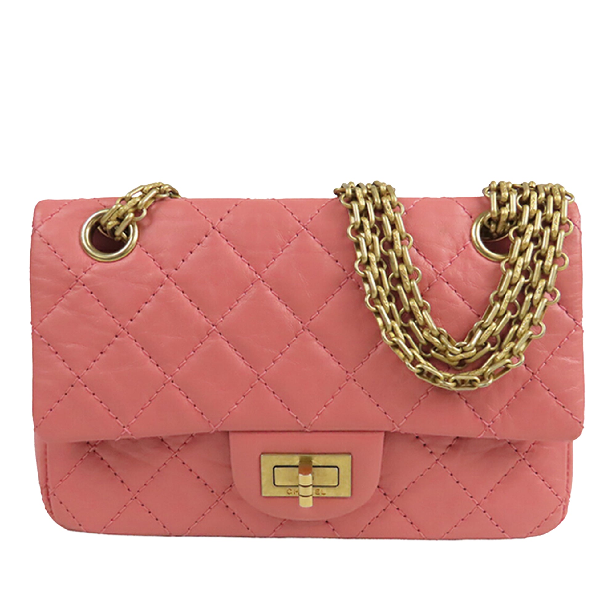 Chanel Quilted Aged Calfskin Reissue 2.55 Single Flap 224 - image 1