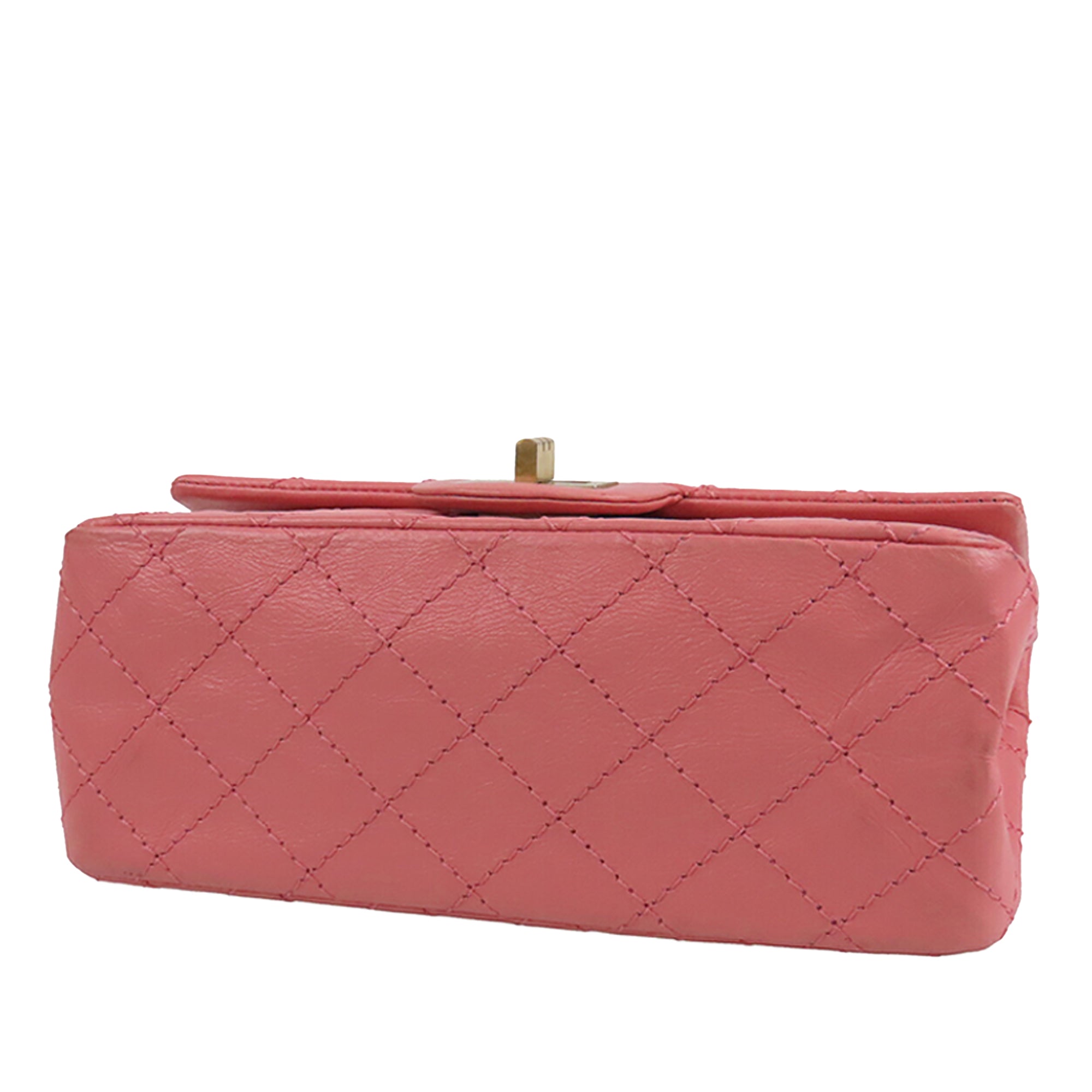 Chanel Quilted Aged Calfskin Reissue 2.55 Single Flap 224 - image 3