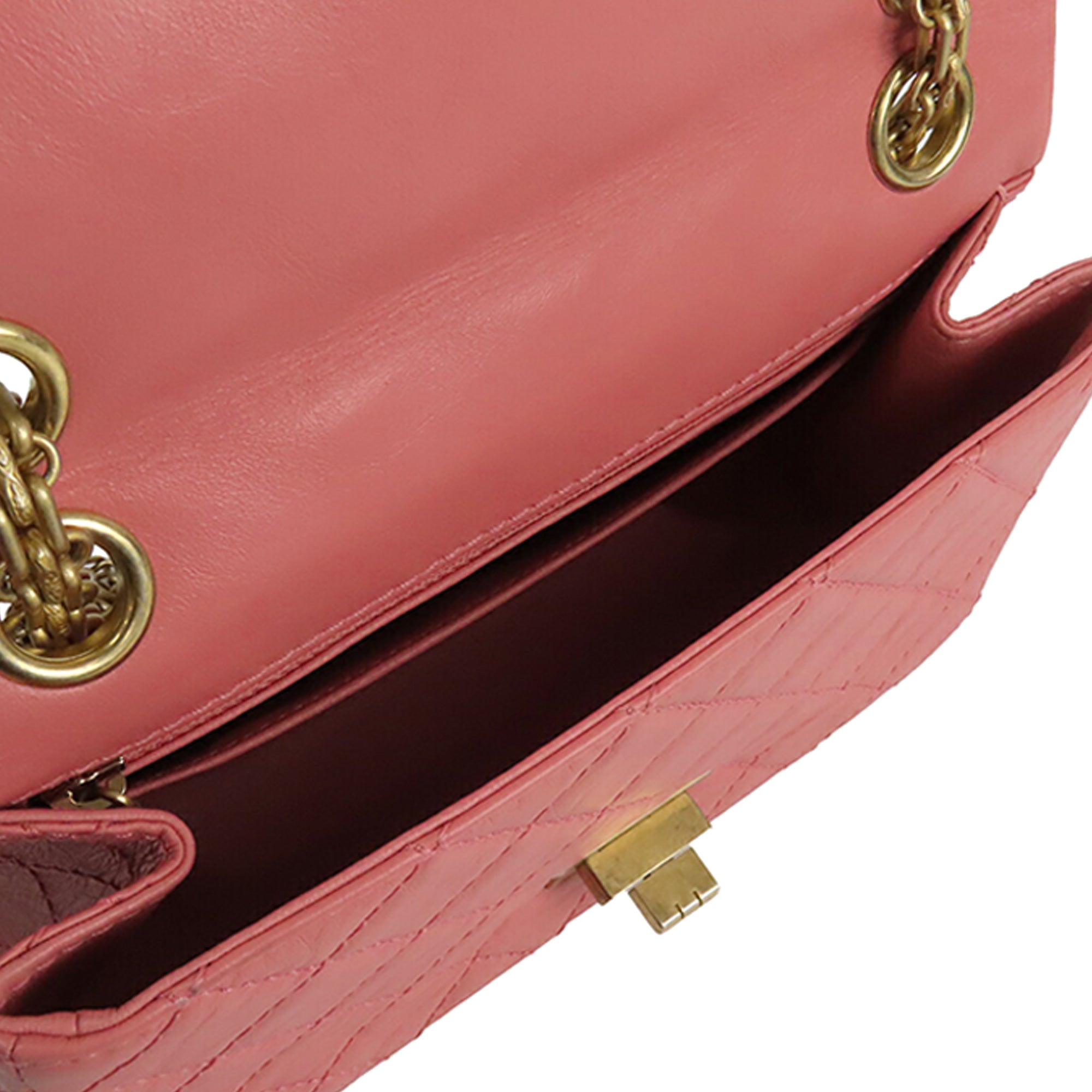 Chanel Quilted Aged Calfskin Reissue 2.55 Single Flap 224 - image 4