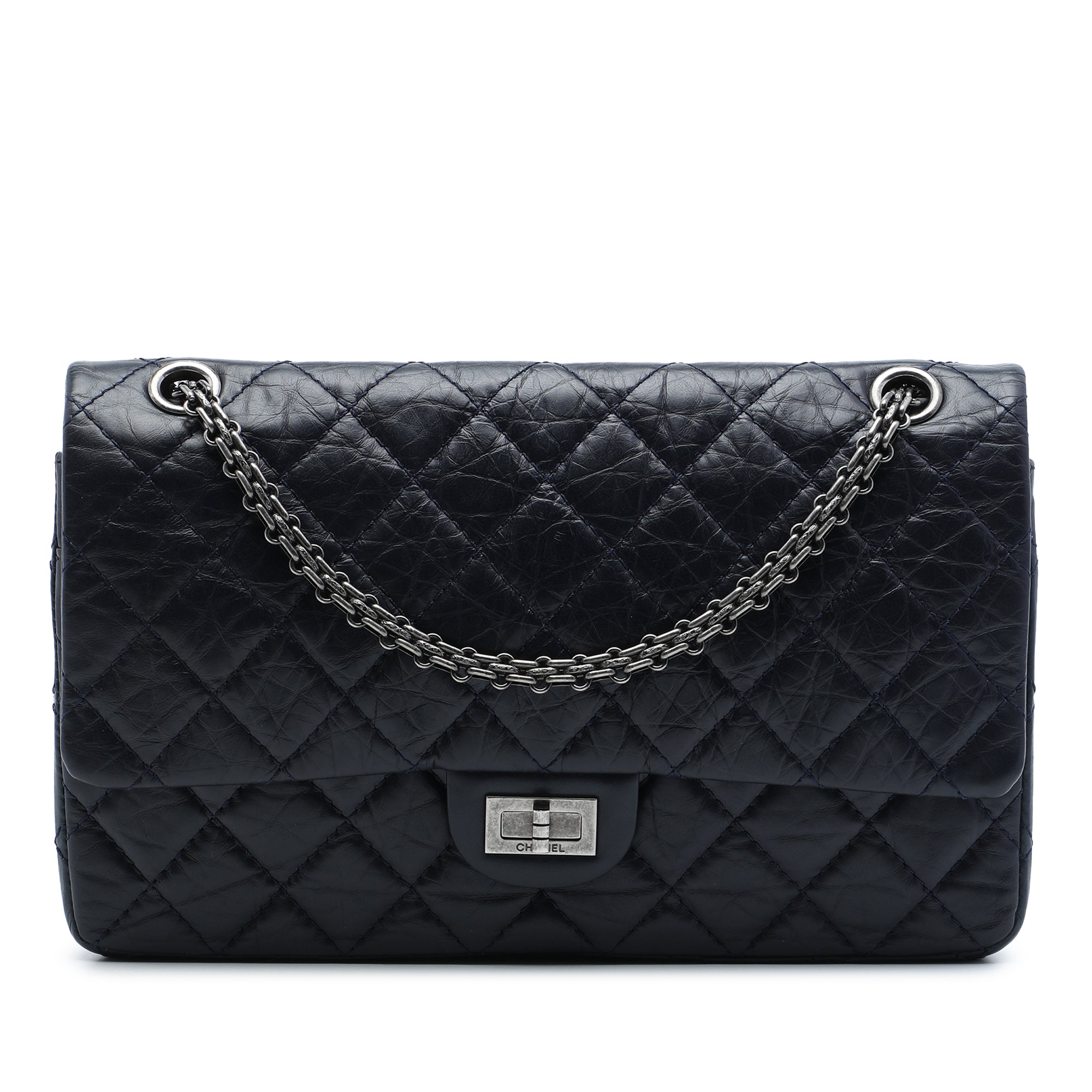 Chanel Quilted Aged Calfskin Reissue 2.55 Double Flap 226 - image 1