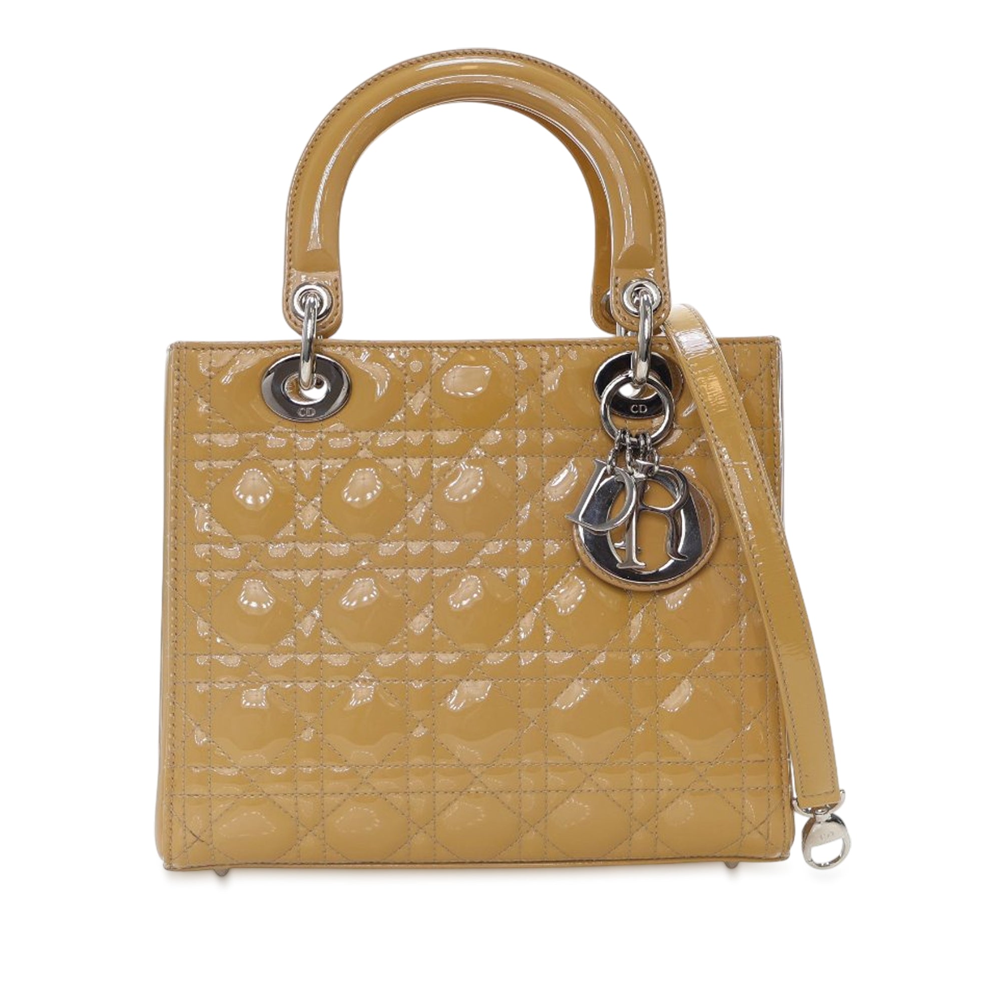 Dior Medium Patent Cannage Lady Dior - image 1