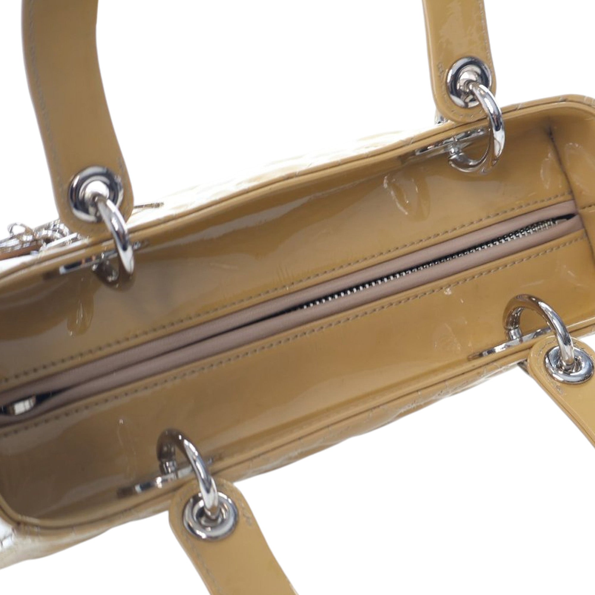 Dior Medium Patent Cannage Lady Dior - image 12