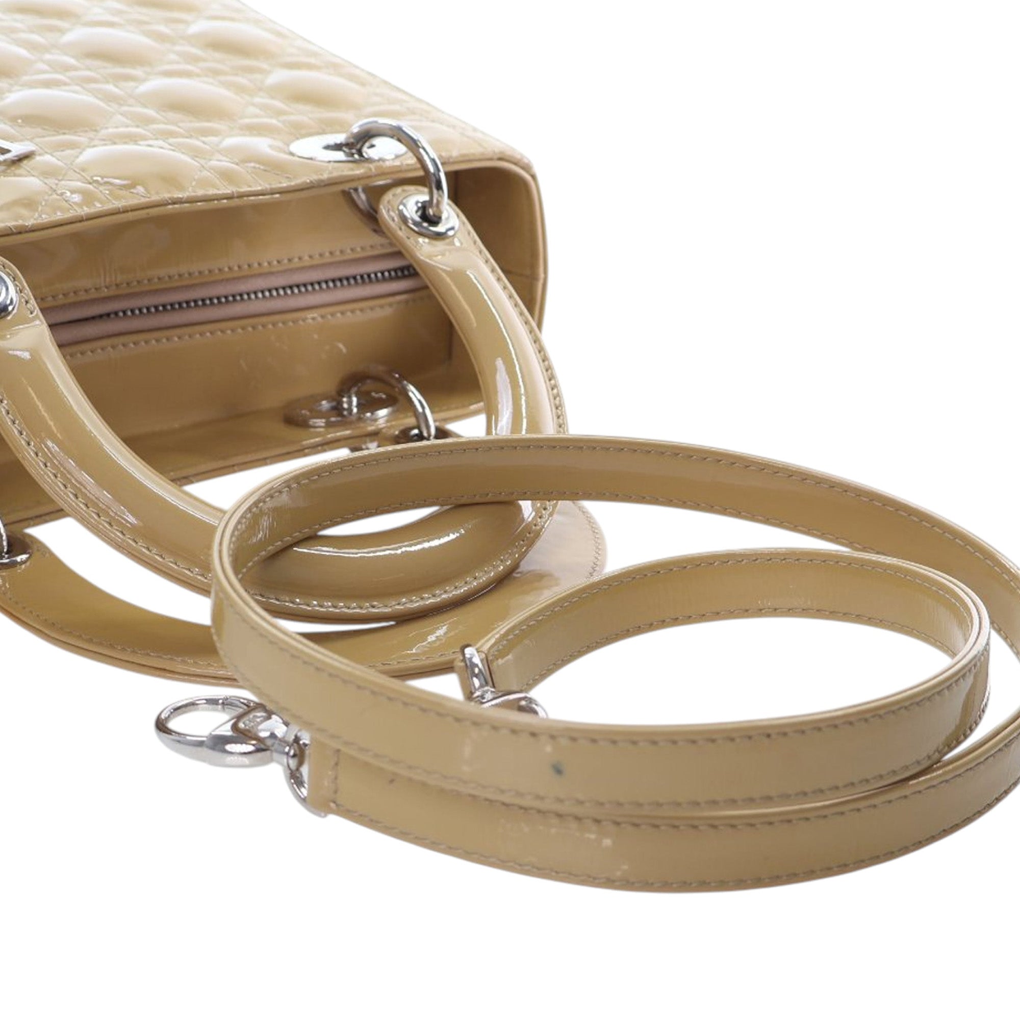 Dior Medium Patent Cannage Lady Dior - image 14