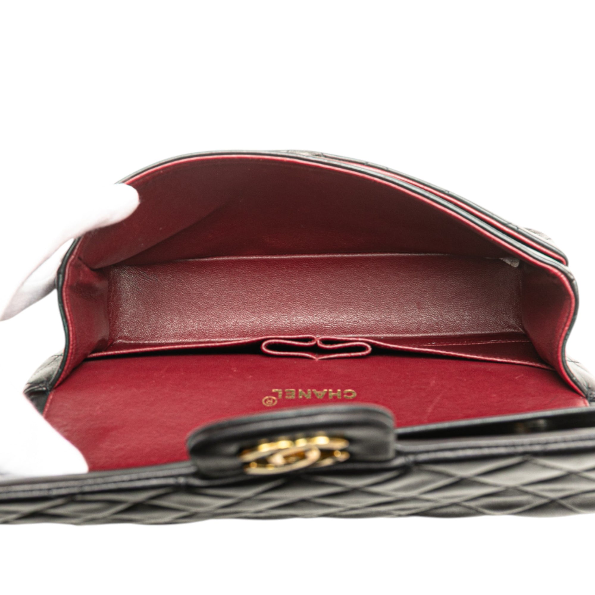 Chanel Medium Classic Lambskin Double Flap - image 4
