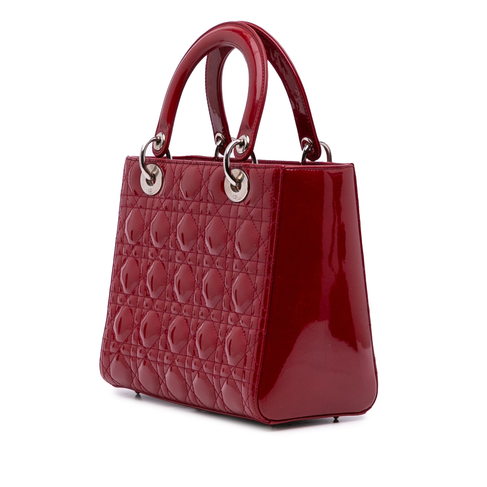 Dior Medium Patent Cannage Lady Dior - image 2