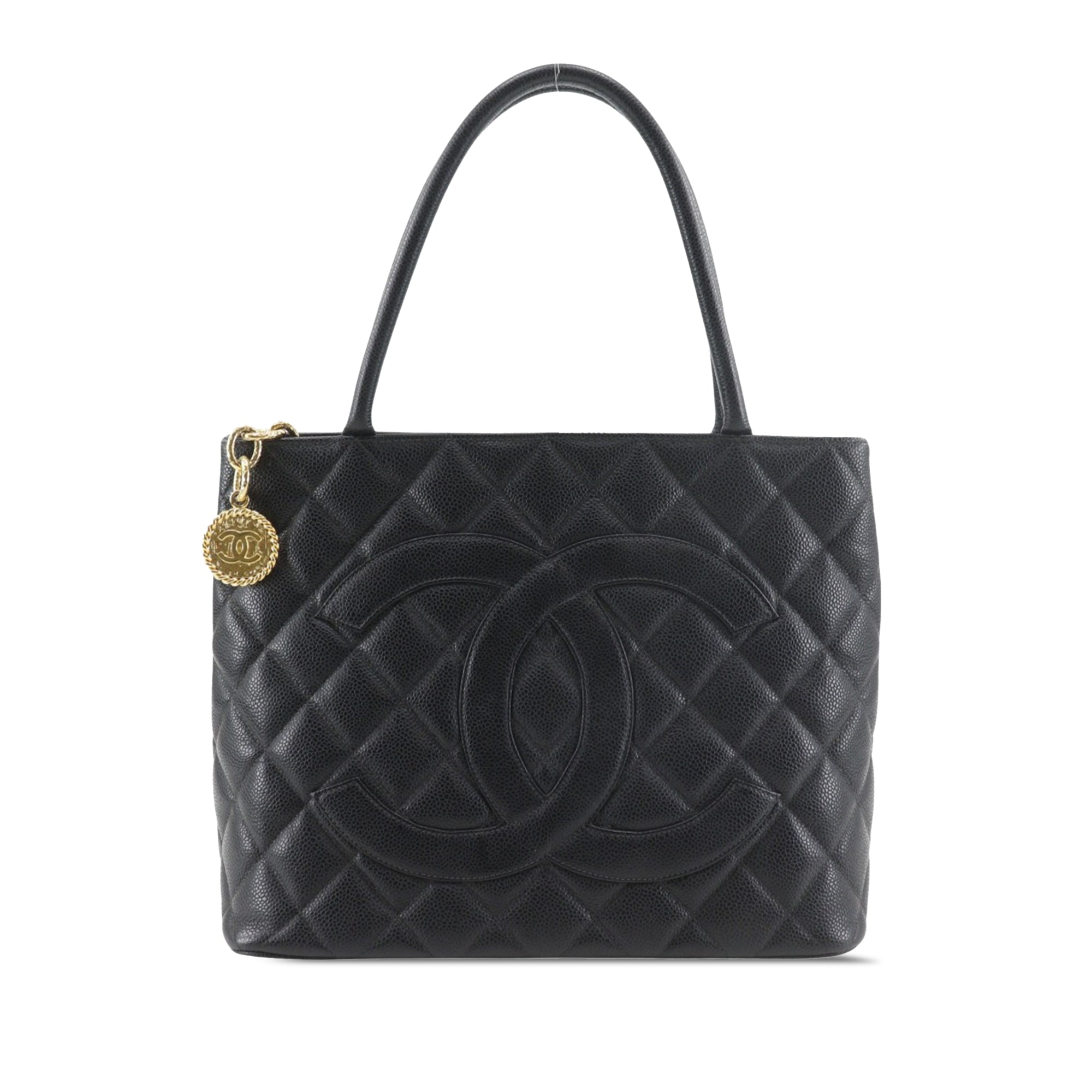Chanel Caviar Medallion Tote - image 1