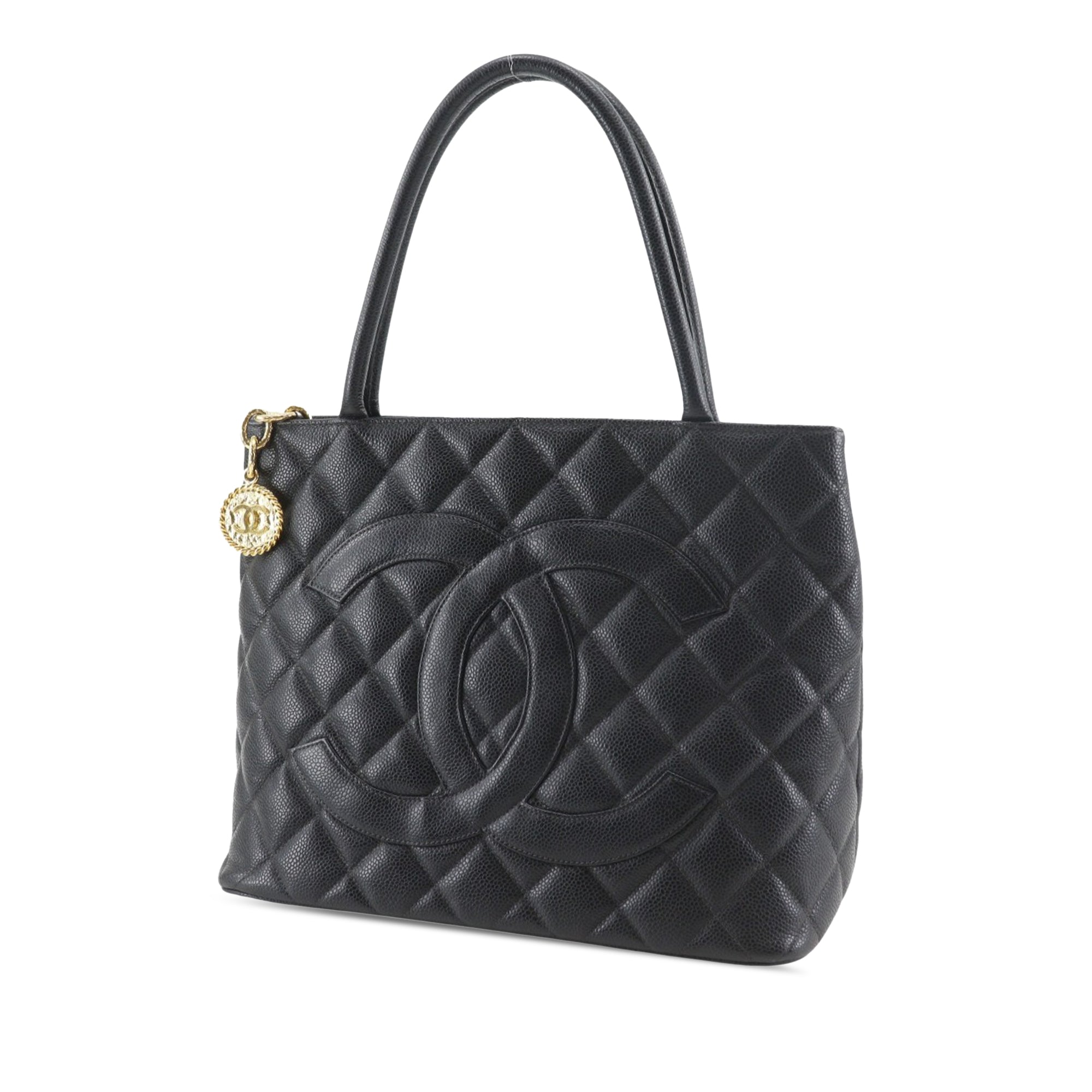 Chanel Caviar Medallion Tote - image 2