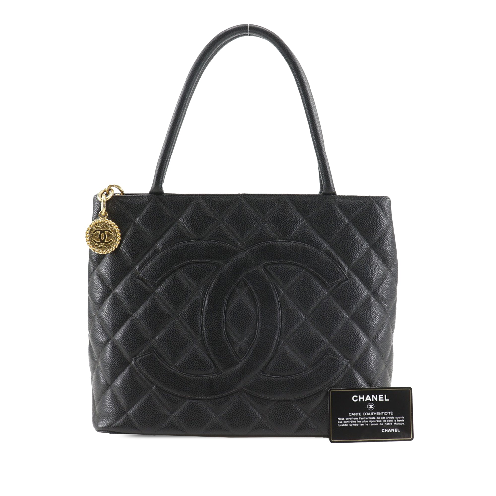 Chanel Caviar Medallion Tote - image 20