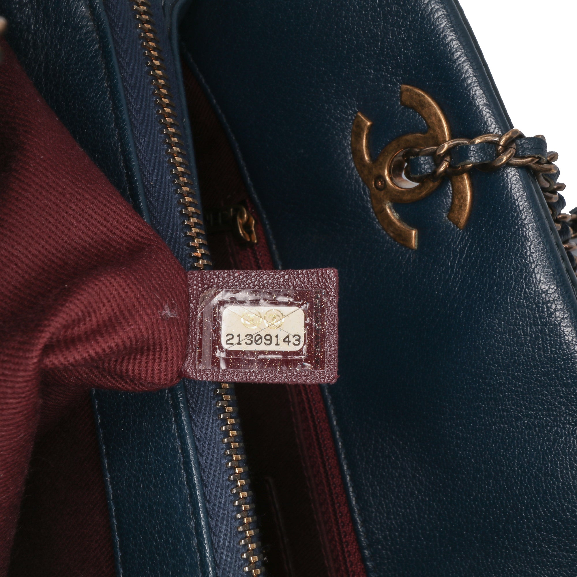 Chanel Paris Salzburg Patent and Goatskin CC Eyelet Tote - image 6