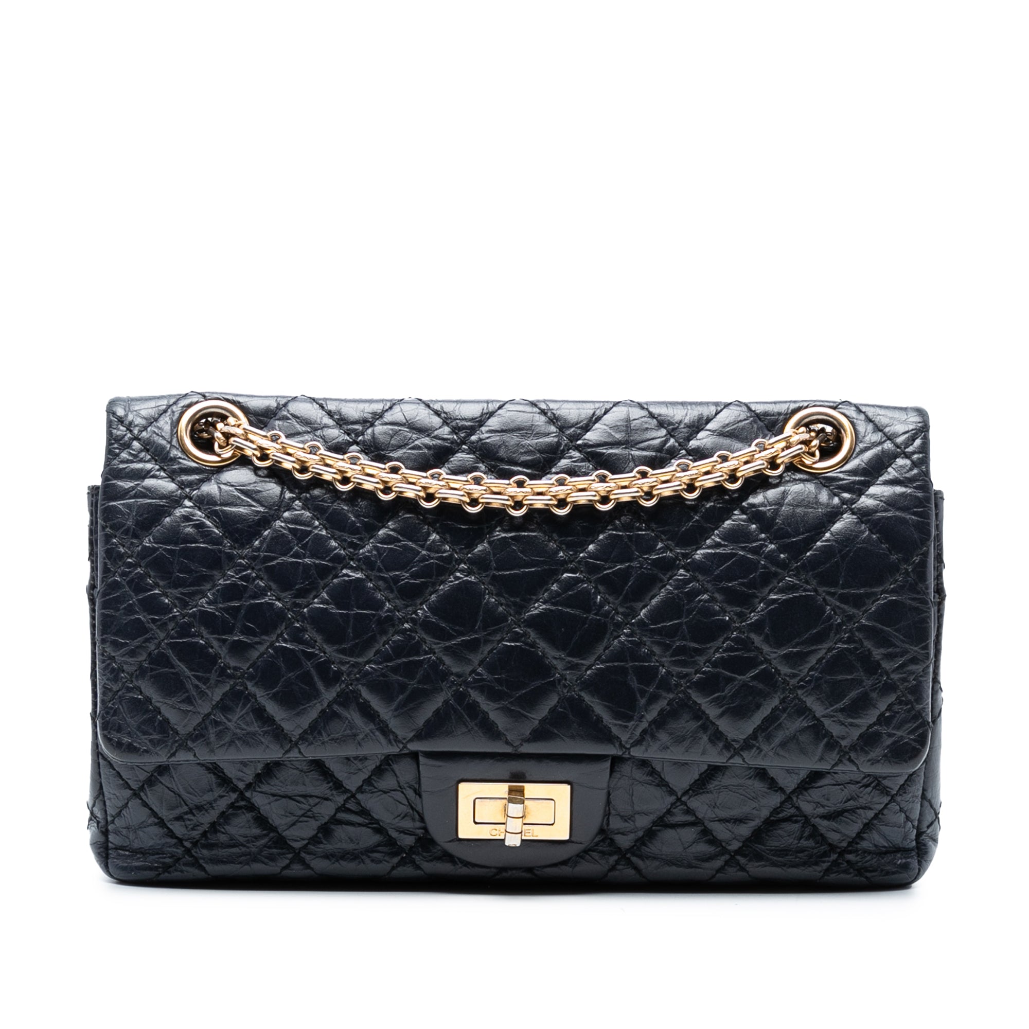 Chanel Quilted Aged Calfskin Reissue 2.55 Double Flap 225 - image 1