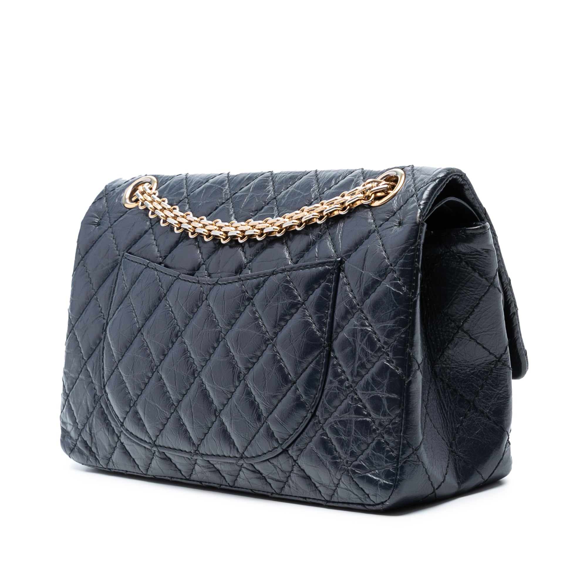 Chanel Quilted Aged Calfskin Reissue 2.55 Double Flap 225 - image 2