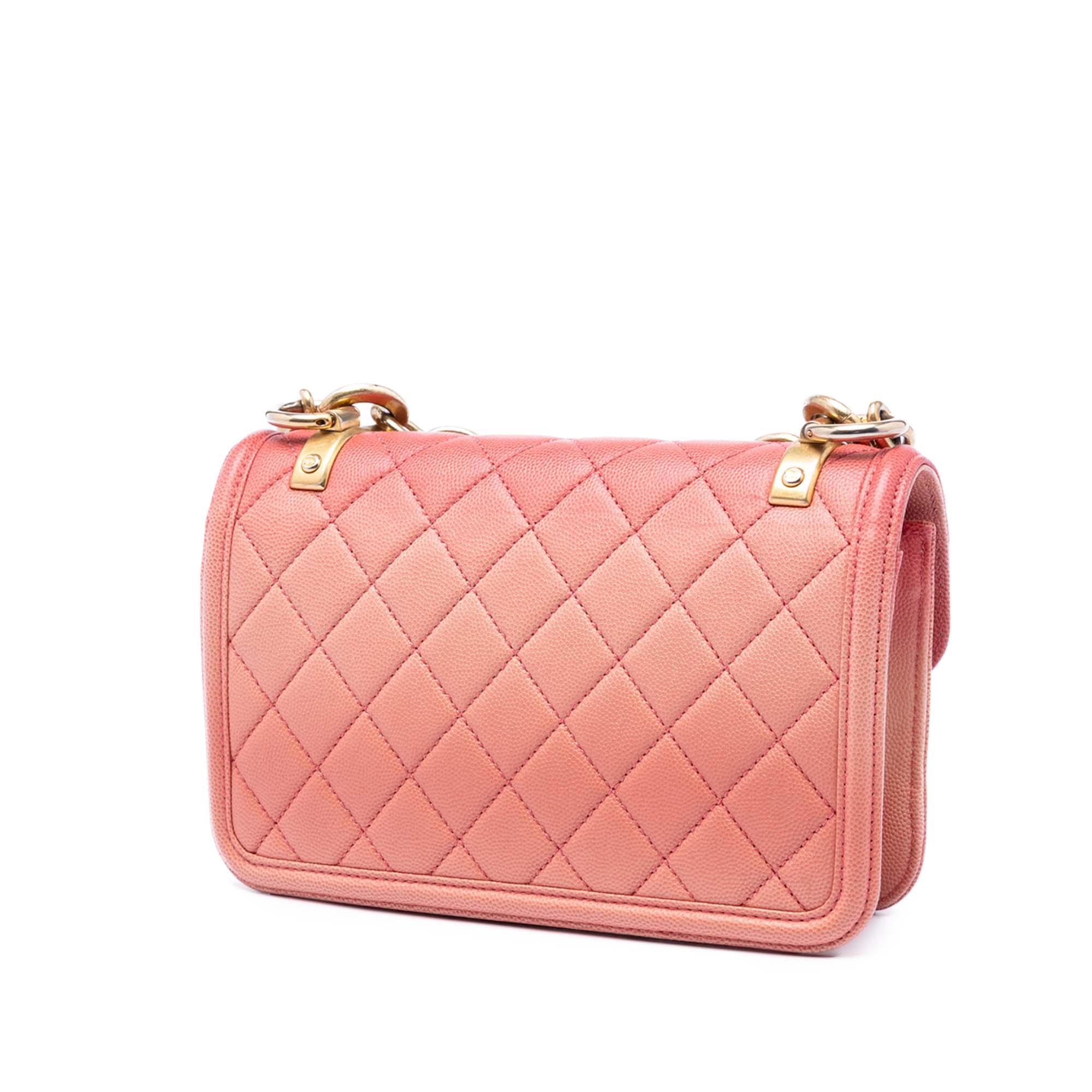 Chanel Small Quilted Caviar Sunset On The Sea Flap - image 2