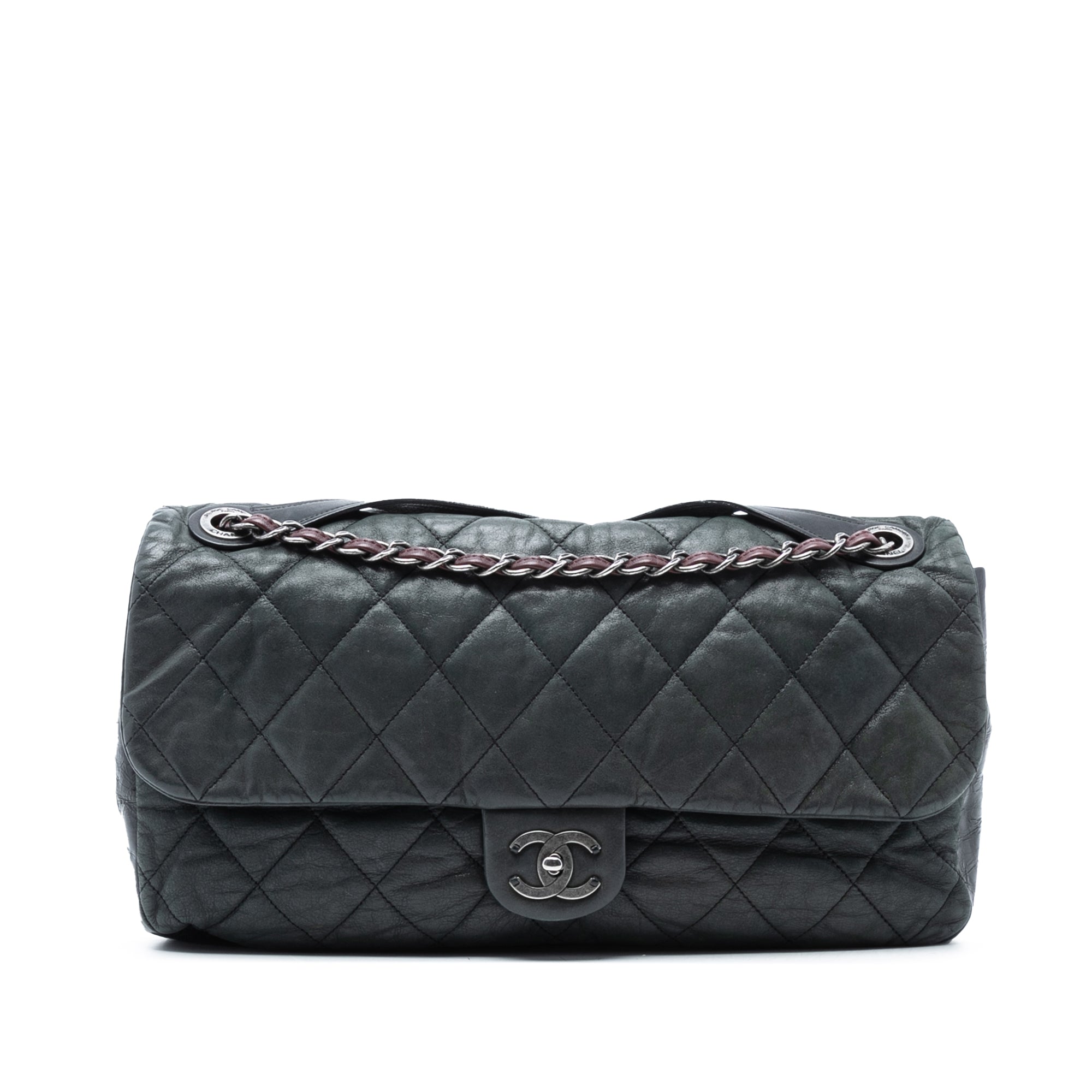 Chanel Jumbo Iridescent Calfskin In The Mix Flap - image 1