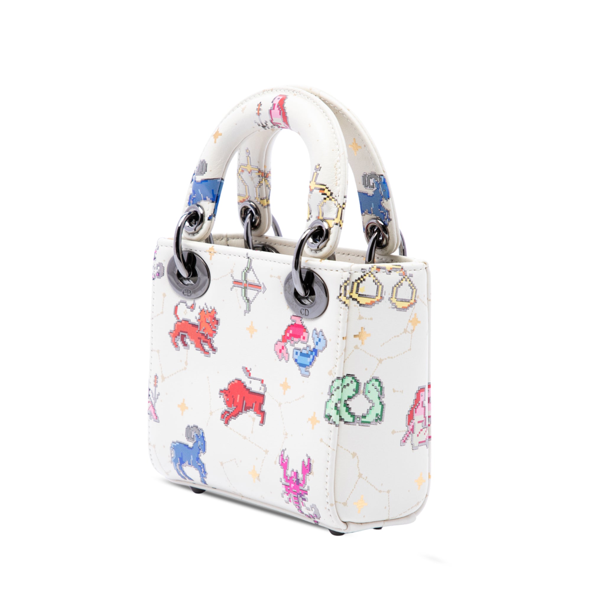 Dior Micro Calfskin Pixel Zodiac Lady Dior - image 2