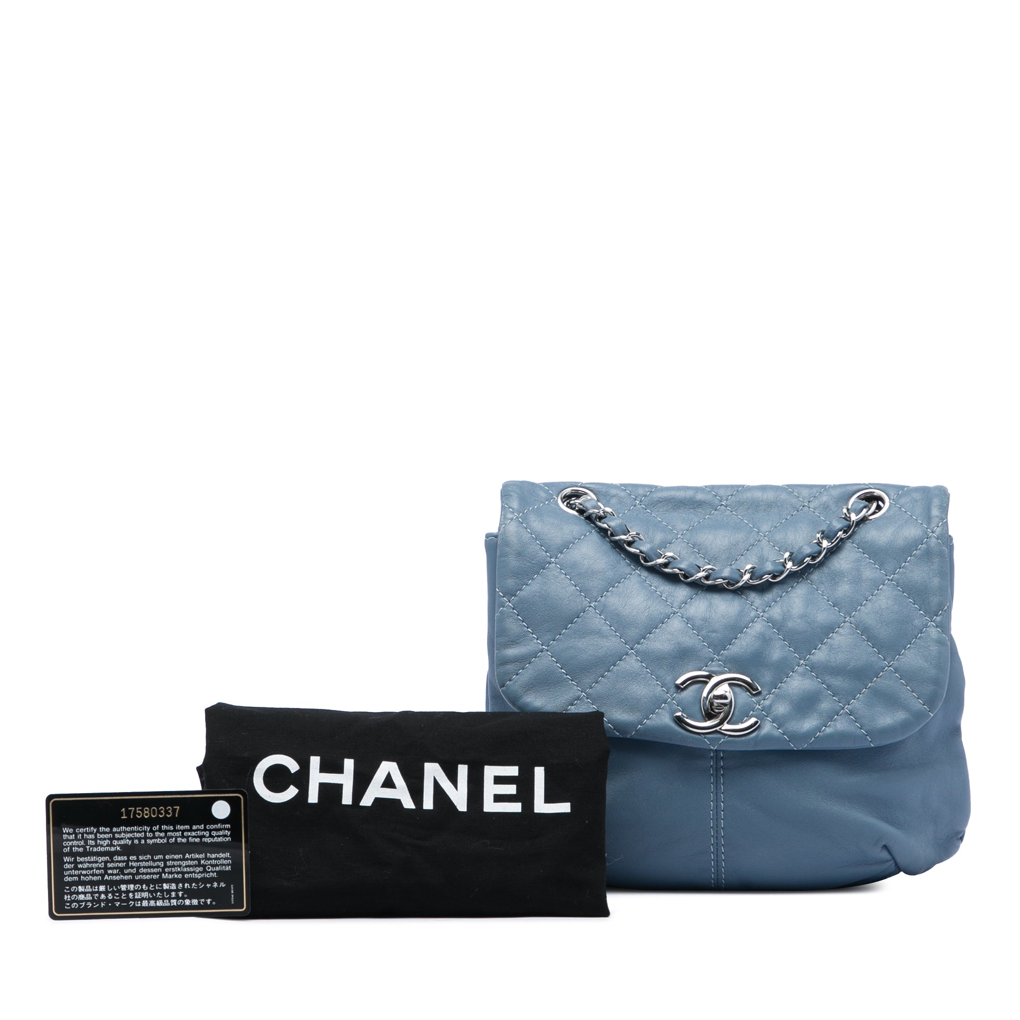 Chanel Mini Quilted Lambskin Trianon Messenger Flap - image 6