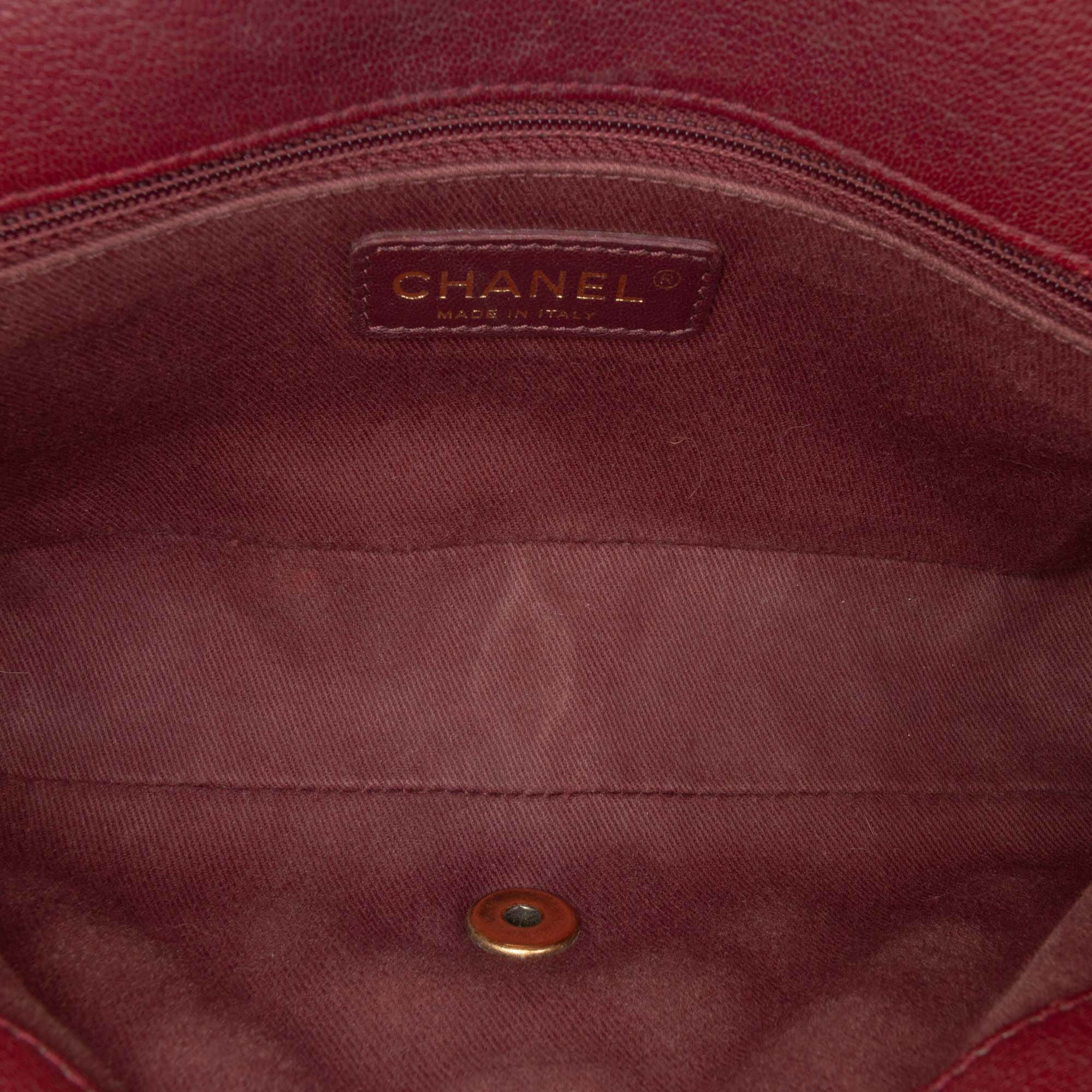 Chanel Paris-Salzburg Medium Patent Goatskin CC Eyelet Flap - image 4