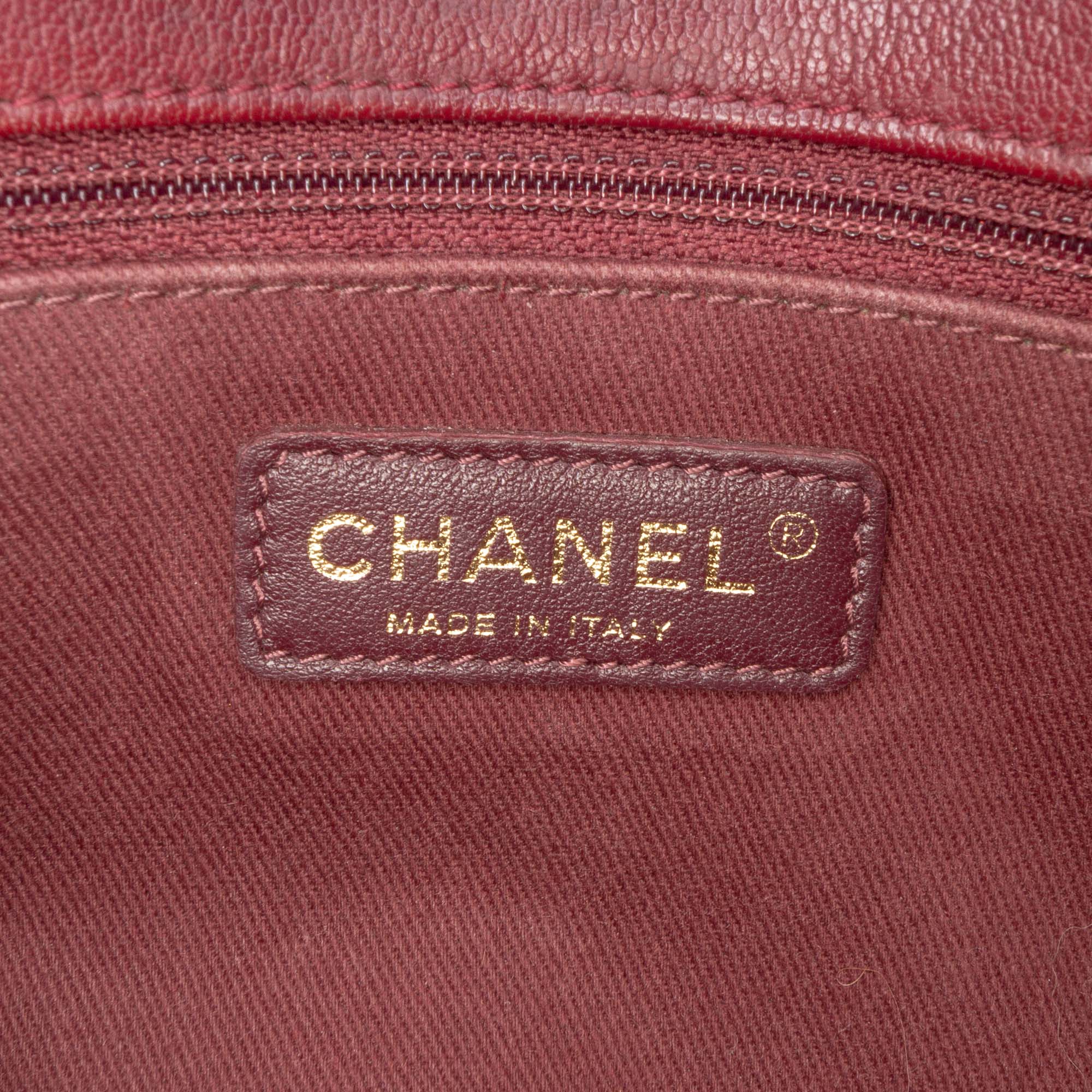 Chanel Paris-Salzburg Medium Patent Goatskin CC Eyelet Flap - image 5
