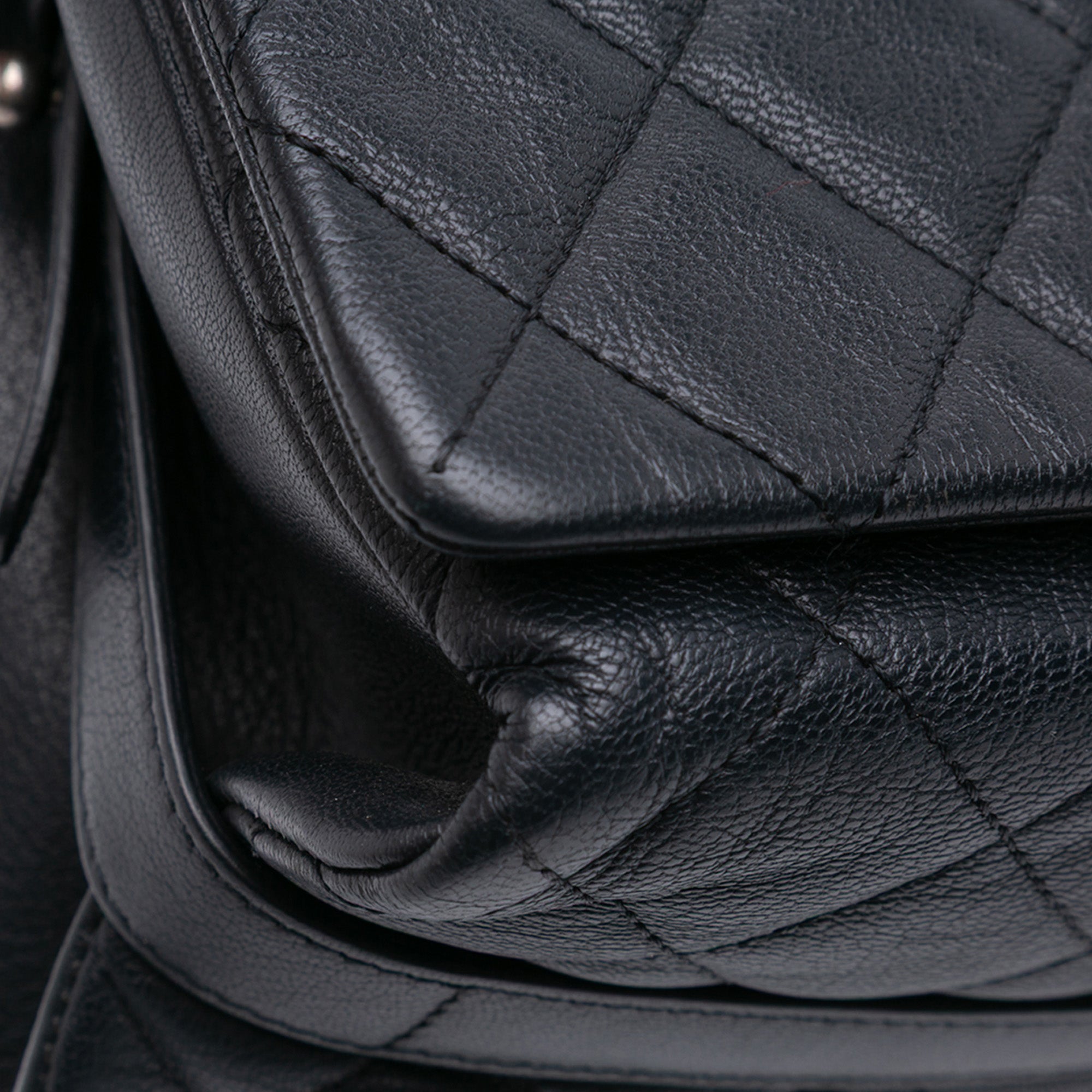 Chanel Large Quilted Goatskin City Rock Flap - image 7