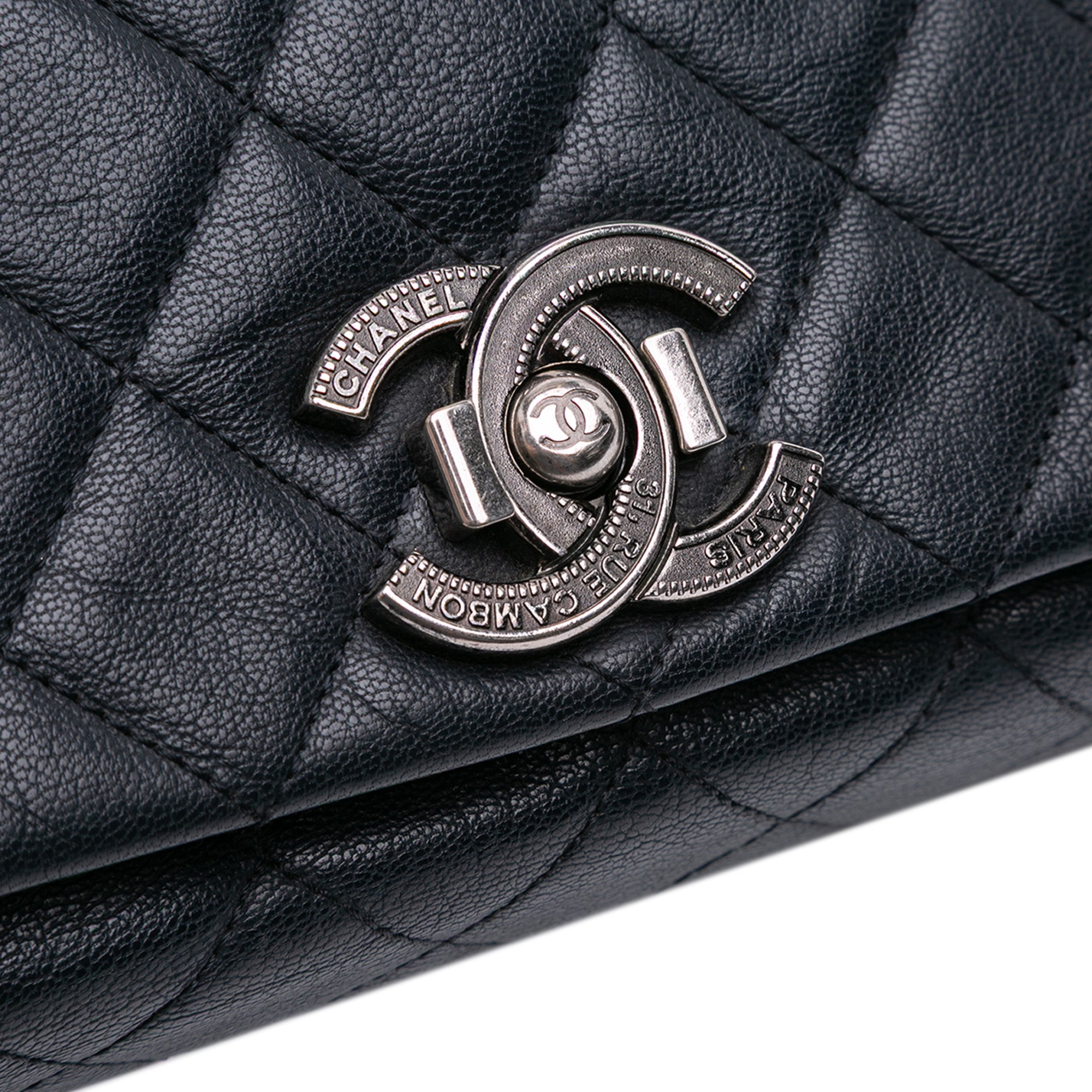 Chanel Large Quilted Goatskin City Rock Flap - image 8