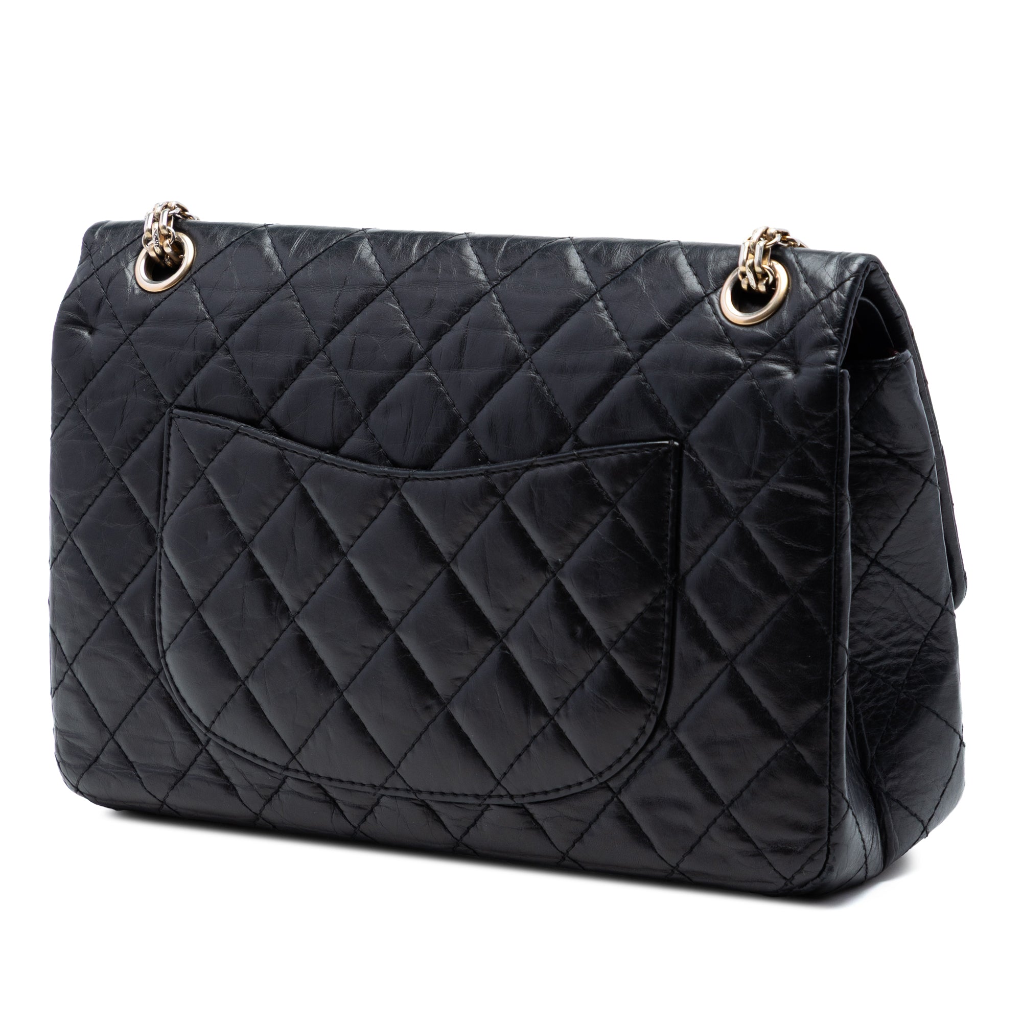Chanel Quilted Aged Calfskin Reissue 2.55 Double Flap 226 - image 2