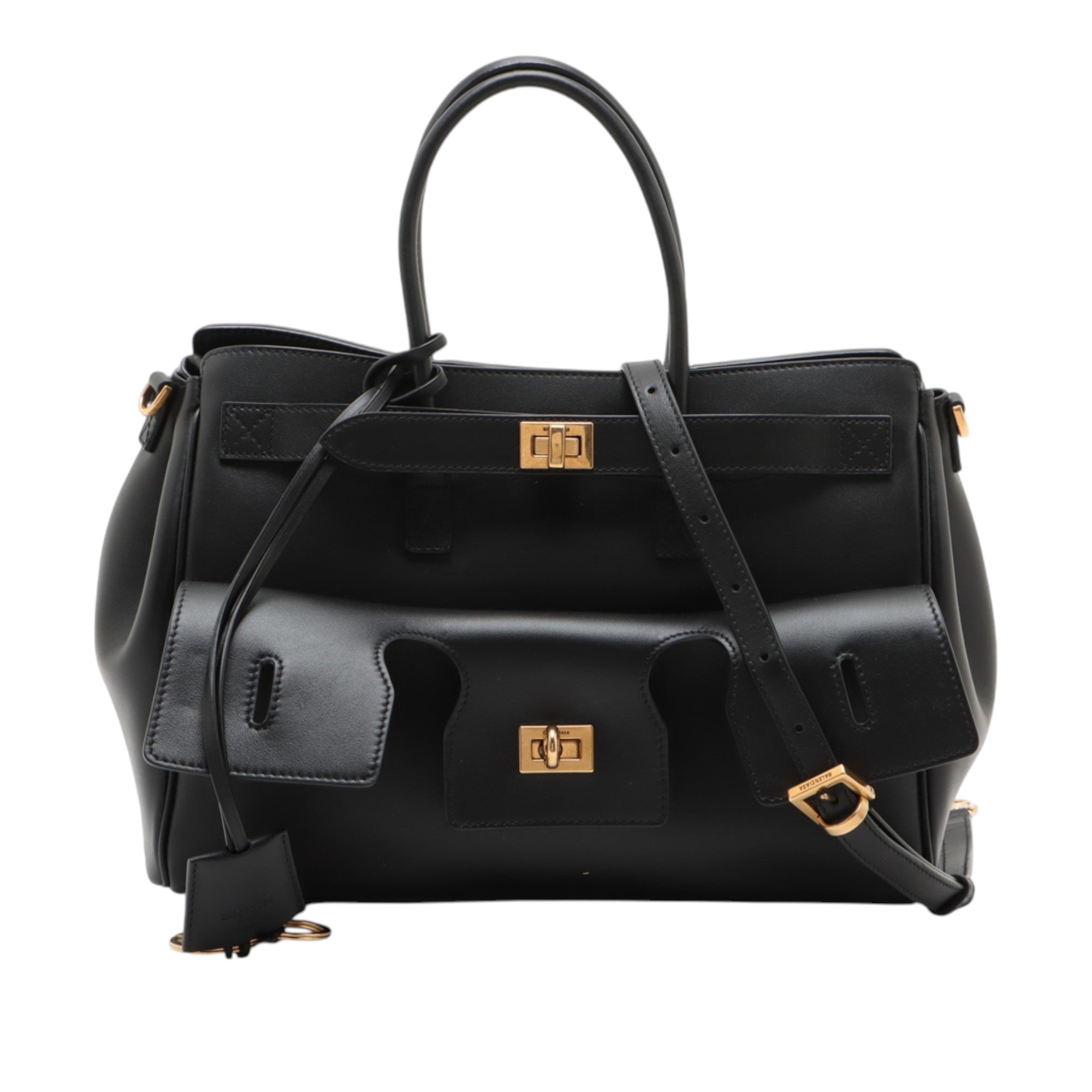 Balenciaga Medium Smooth Calfskin Bel Air Carry All Tote - image 1