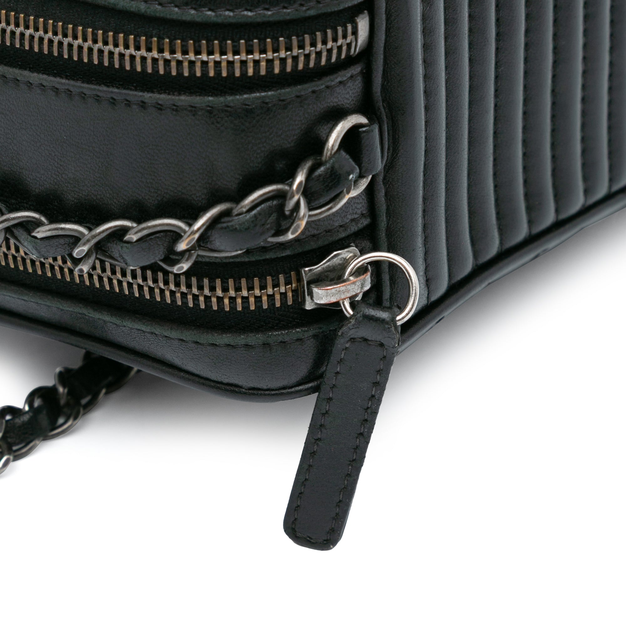 Chanel Large Lambskin Coco Boy Camera Bag - image 10