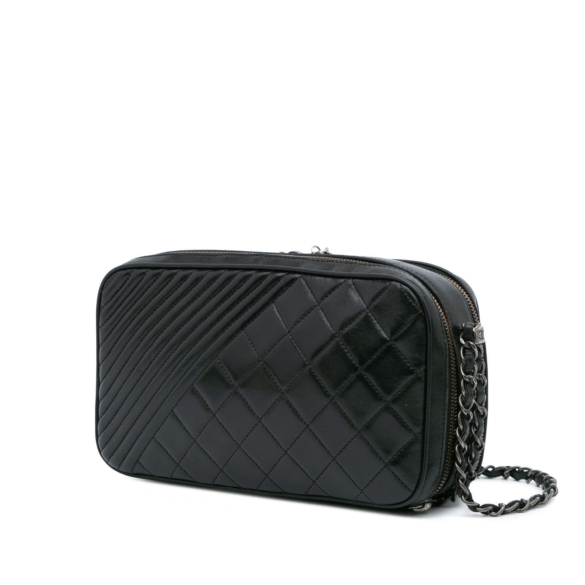Chanel Large Lambskin Coco Boy Camera Bag - image 2